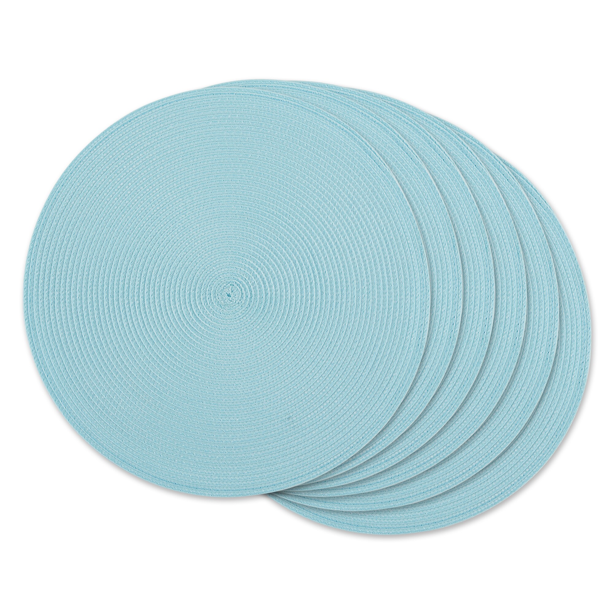 DII  Solid Woven Placemat Set 6 Piece