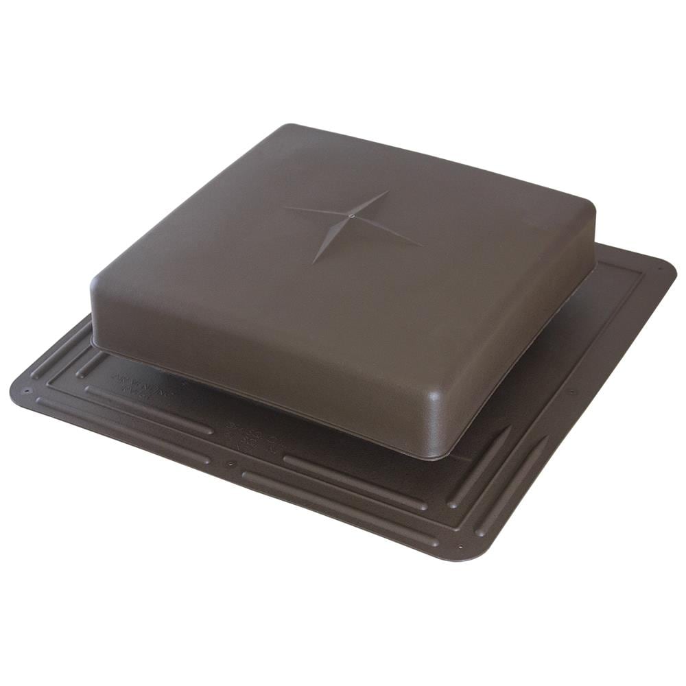 Air Vent 90156 RVP61 Brown Plastic Square Roof Louver