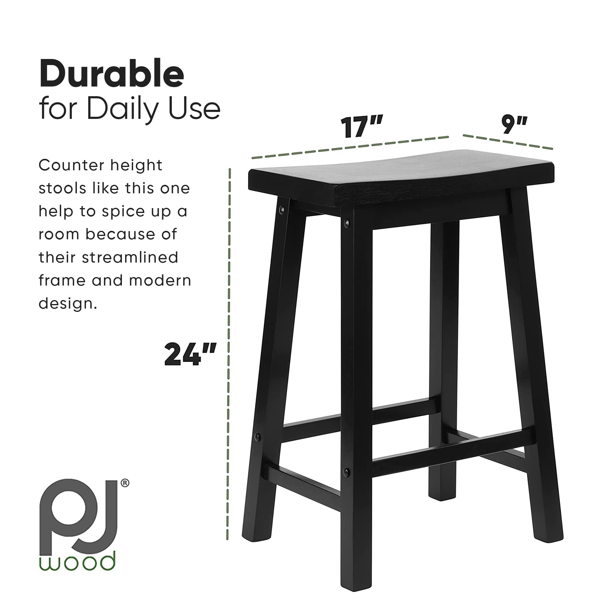 PJ Wood 304520 stools - View #2