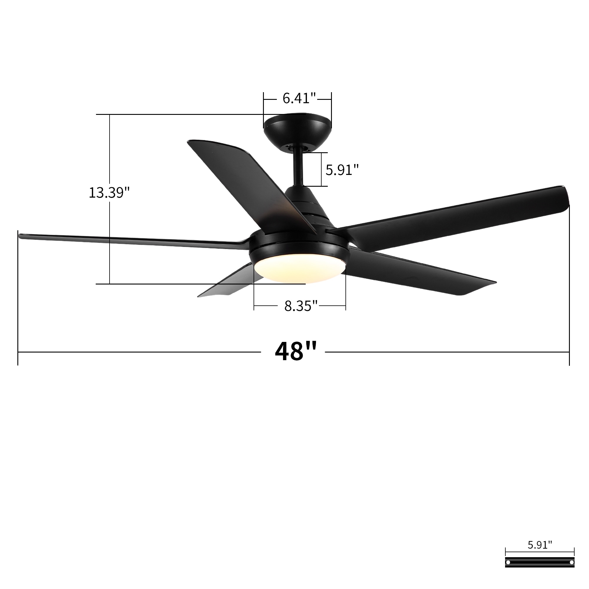Cuschoice MDHK1-8-CF Ceiling-Fans - View #7