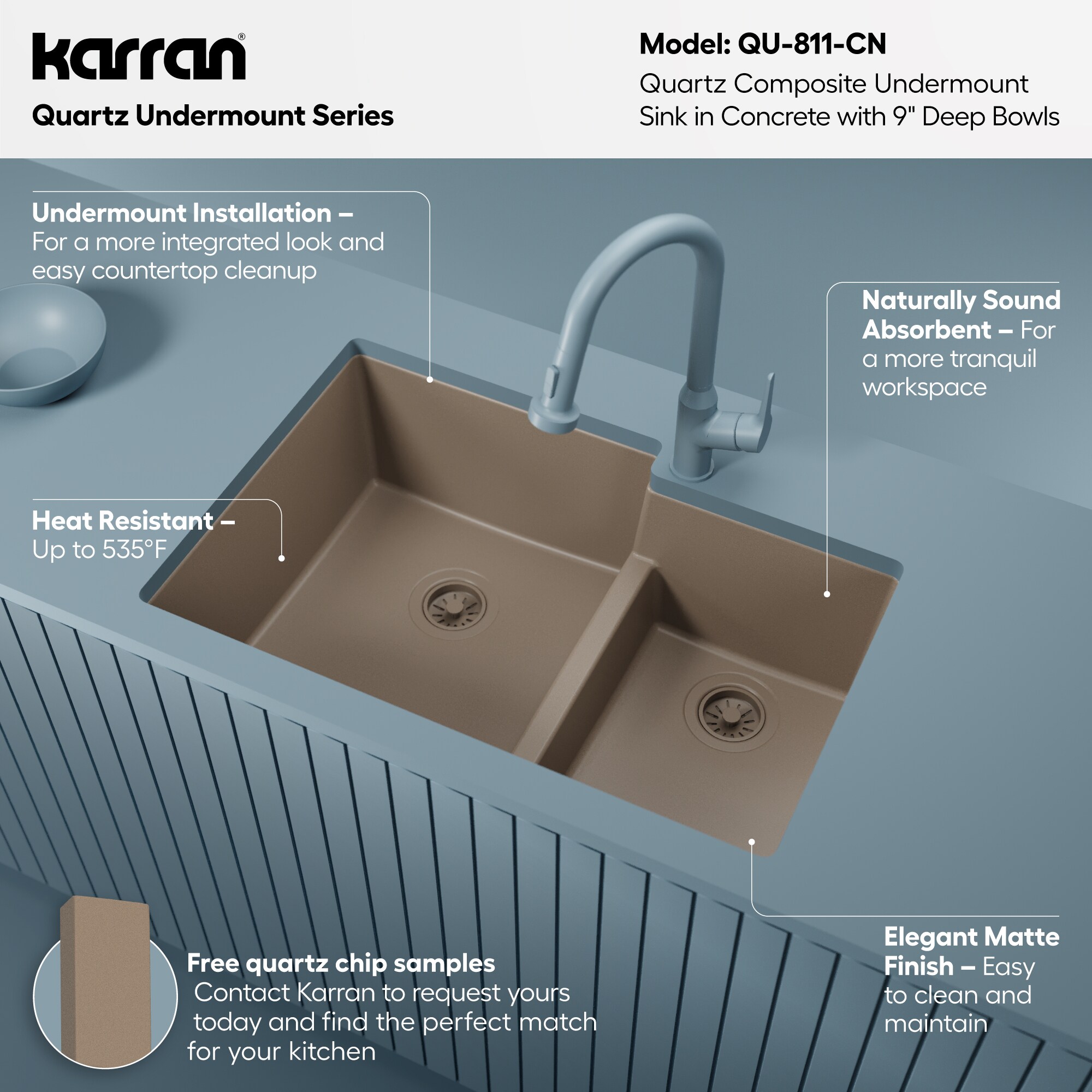 Karran QU-811-CN Kitchen-Sinks - View #5