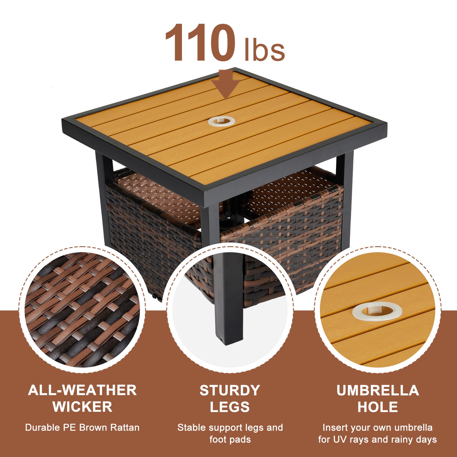 Winado LO1G56000662 Patio-Tables - View #4
