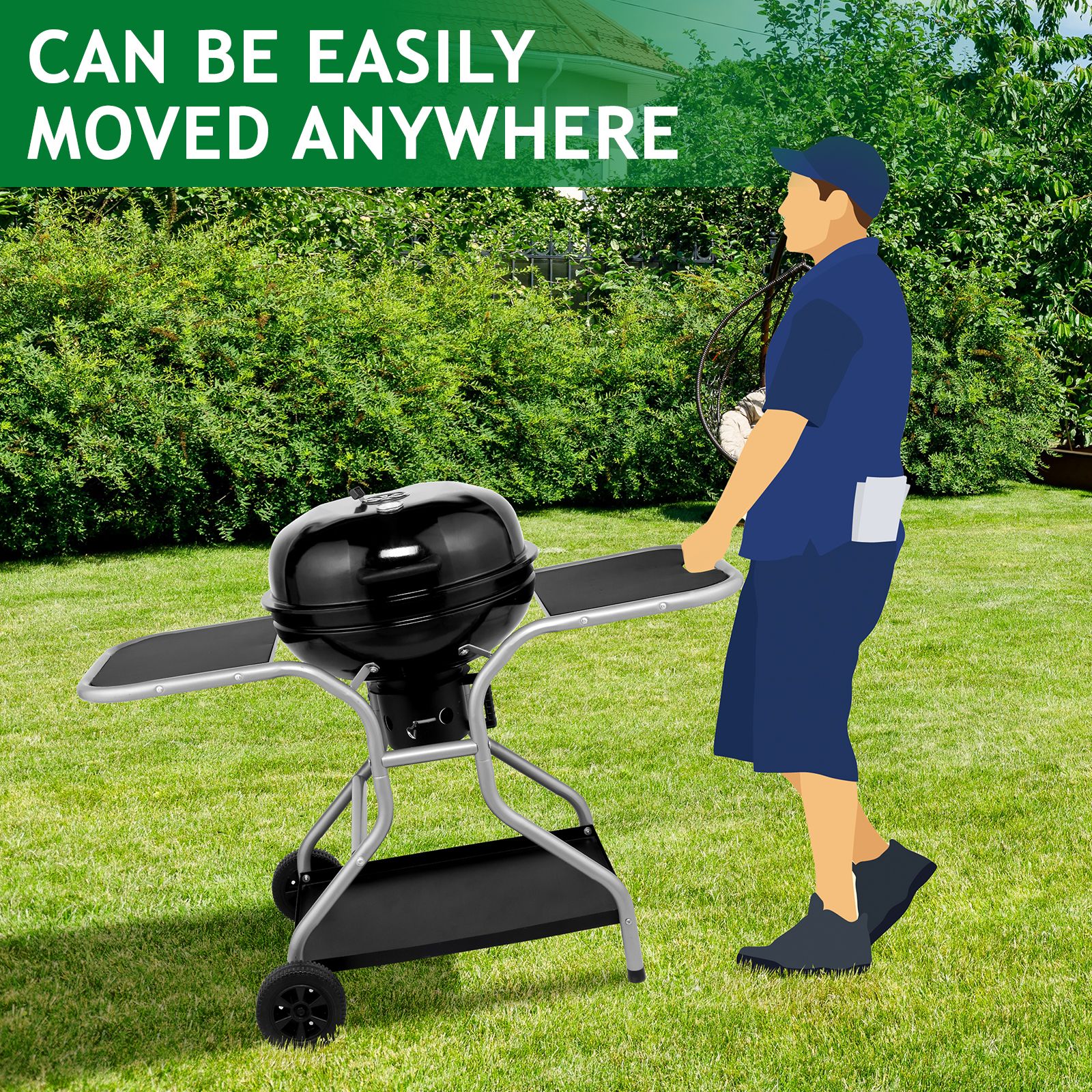 Winado 1-G57000850 Charcoal-Grills - View #7