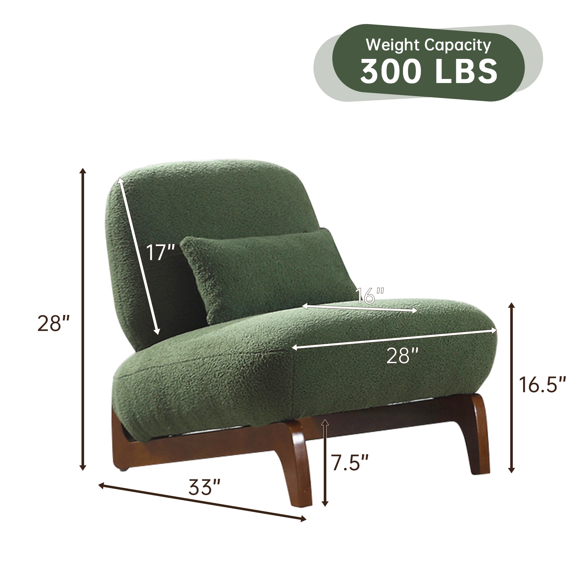 FARATI CLOUD-1-GREEN chairs - View #2