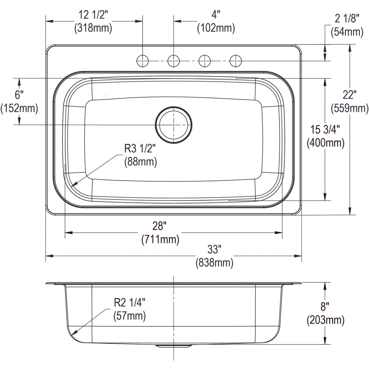 Elkay LWSB332284FP Kitchen-Sinks - View #11