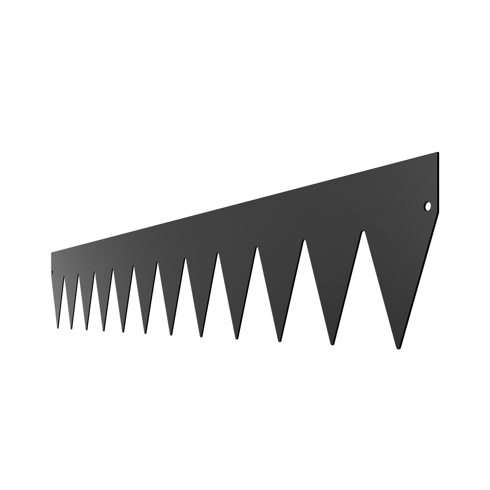 GIVIMO 4-Pack Steel Landscape Edging 40-in x 6-in Powder-Coated Bendable Garden Border for Lawn Flower Bed