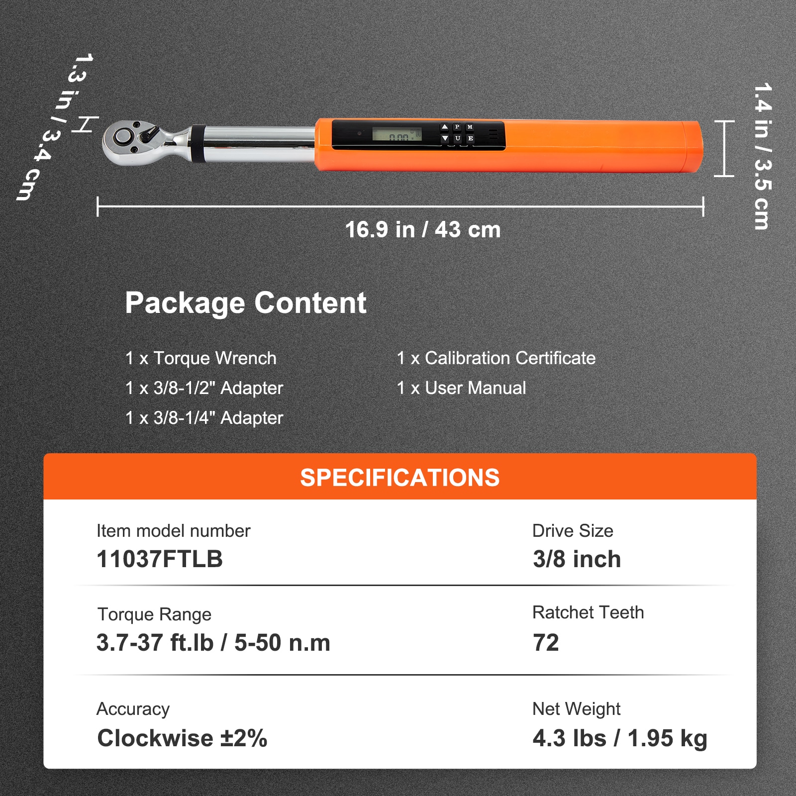 VEVOR SCSXSNLBSSSZ02406V0 Wrench-Sets - View #7