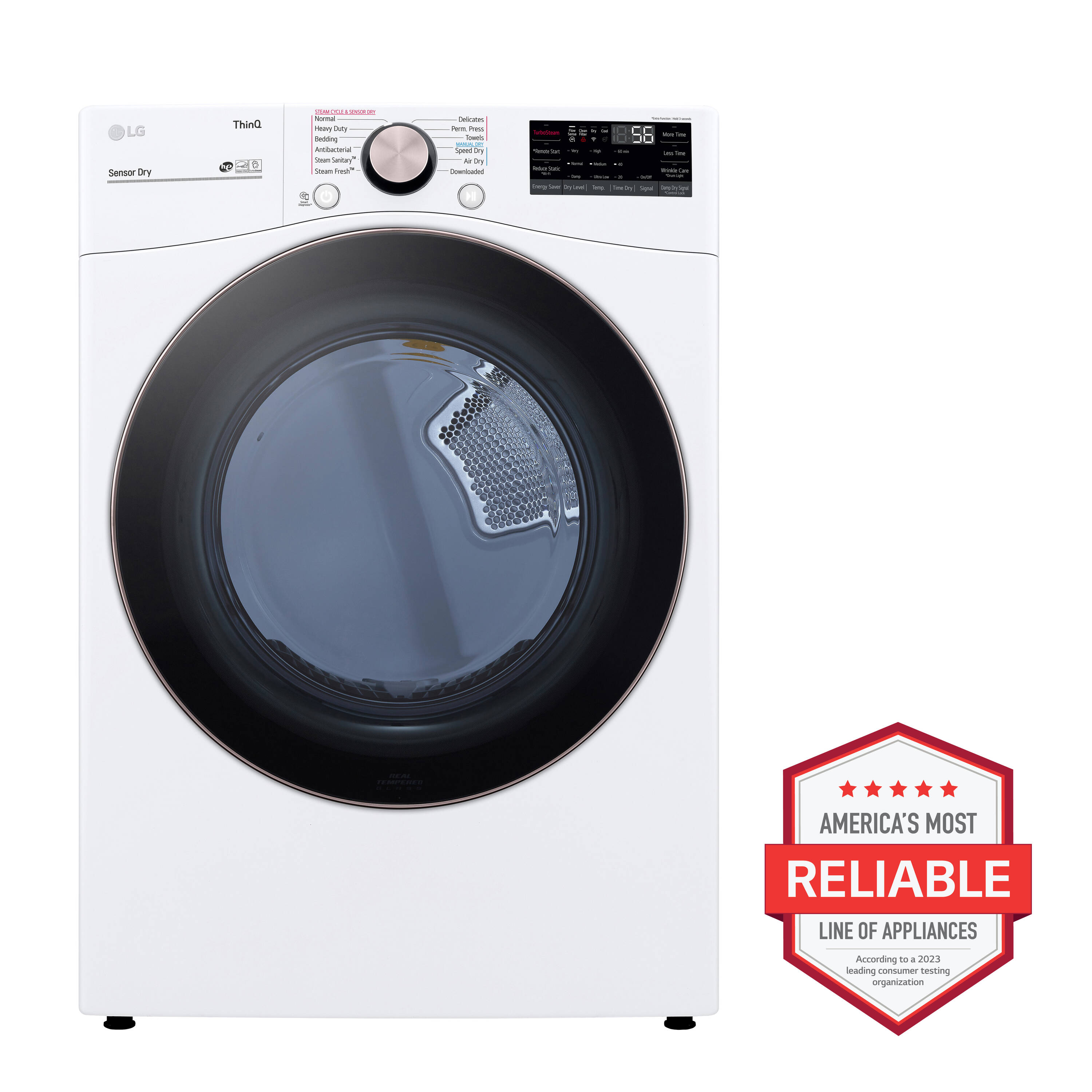 LG DLGX4001W Gas-Dryers - View #7