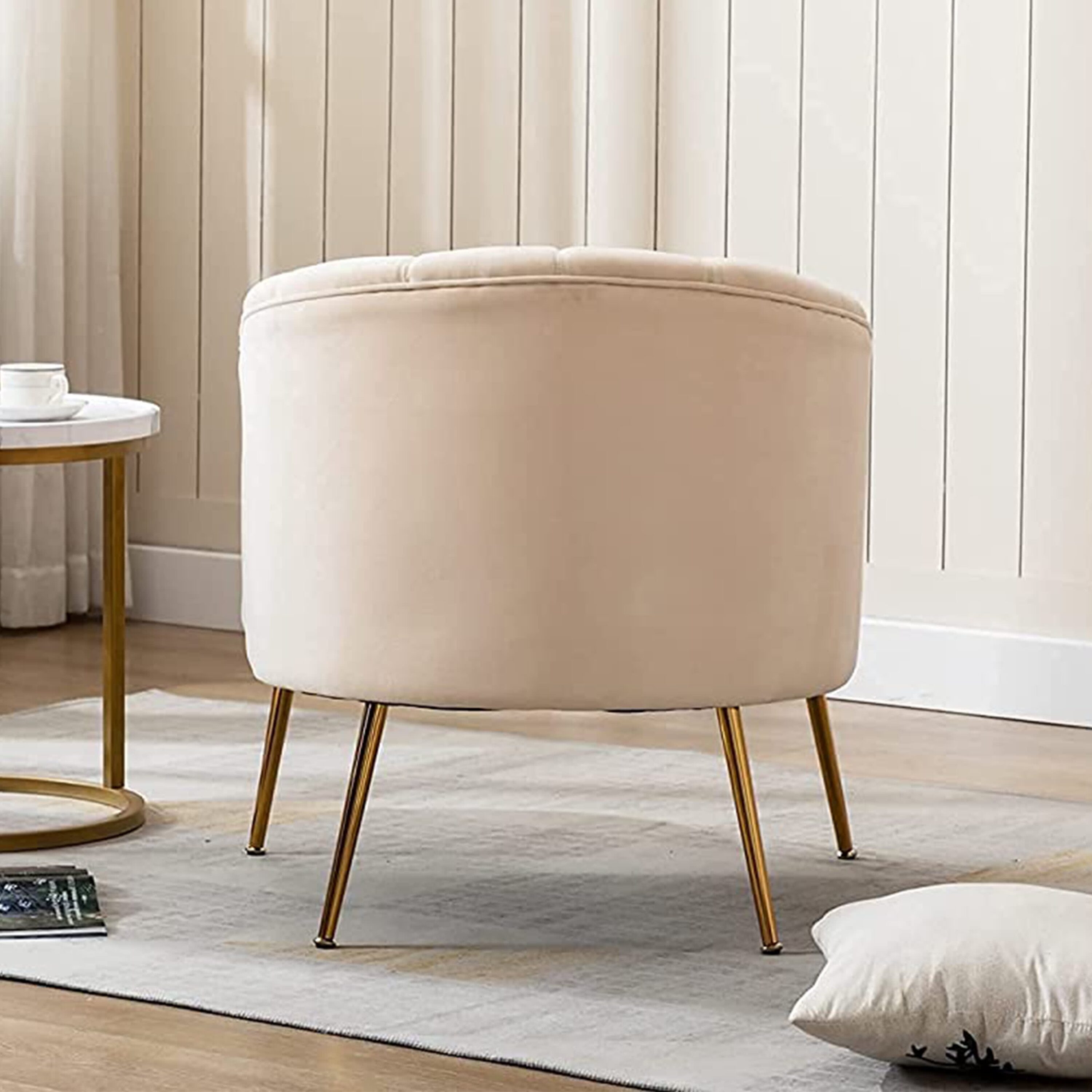 SEYNAR XY391-BEIGE Dining-Chairs - View #4