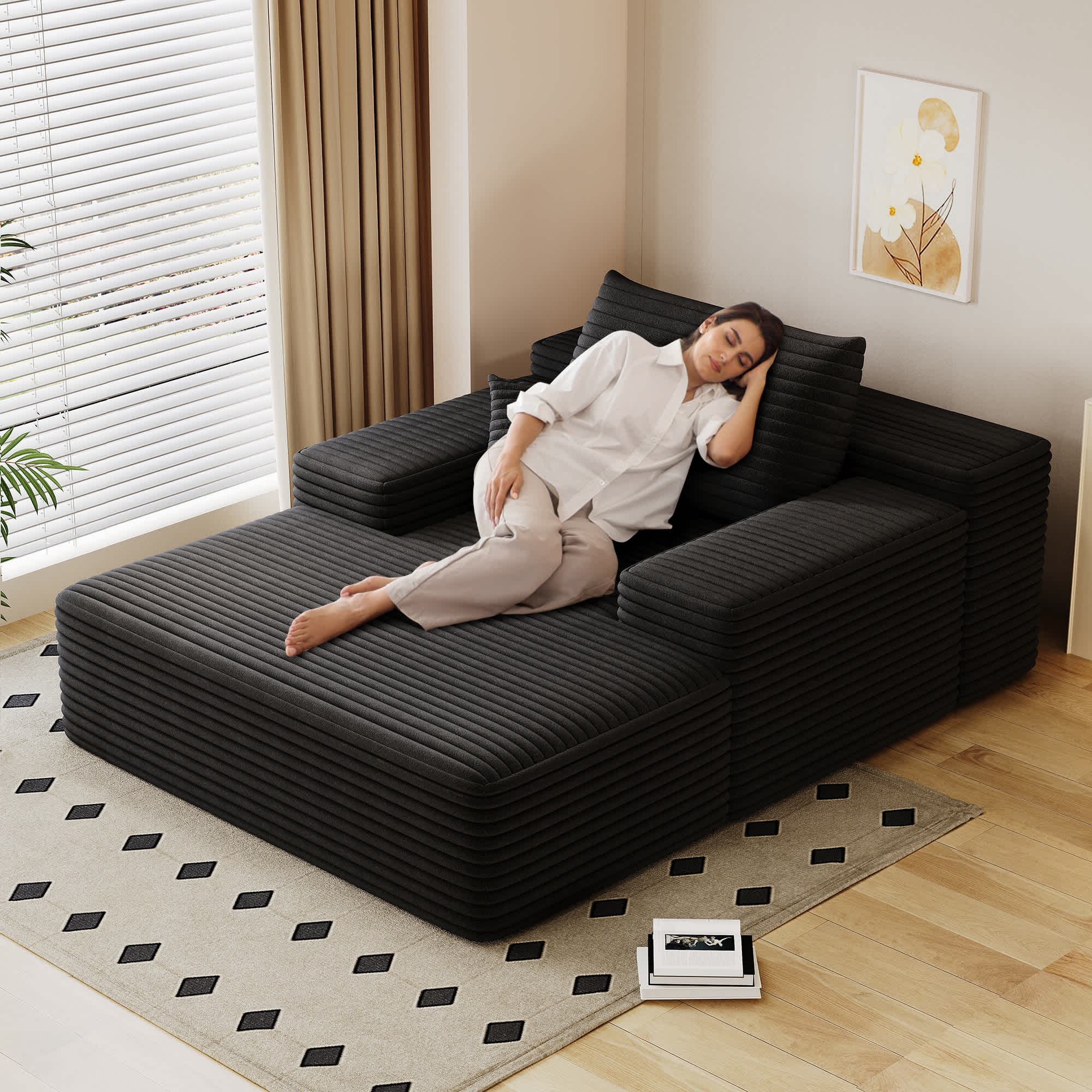Misty Moon FXLW0403-P301533 Sofas-Loveseats - View #2
