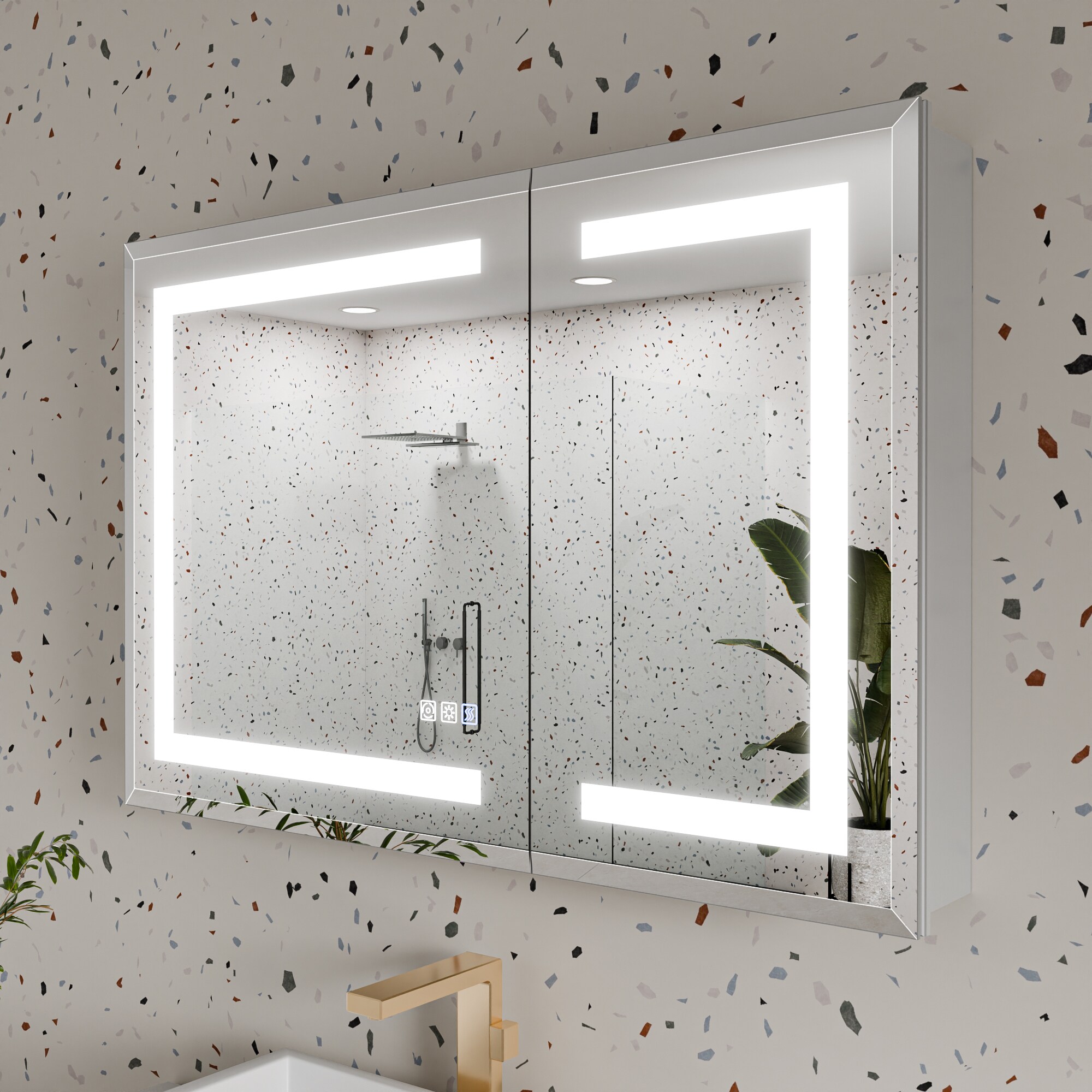 WELLFOR EX-5MC2028R Bathroom-Medicine-Cabinets - View #2