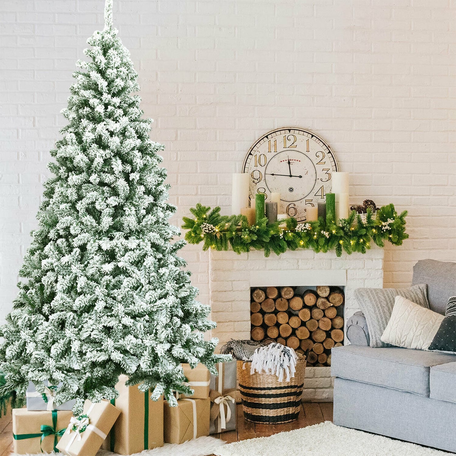 WELLFOR HYJ22867 Artificial-Christmas-Trees - View #6