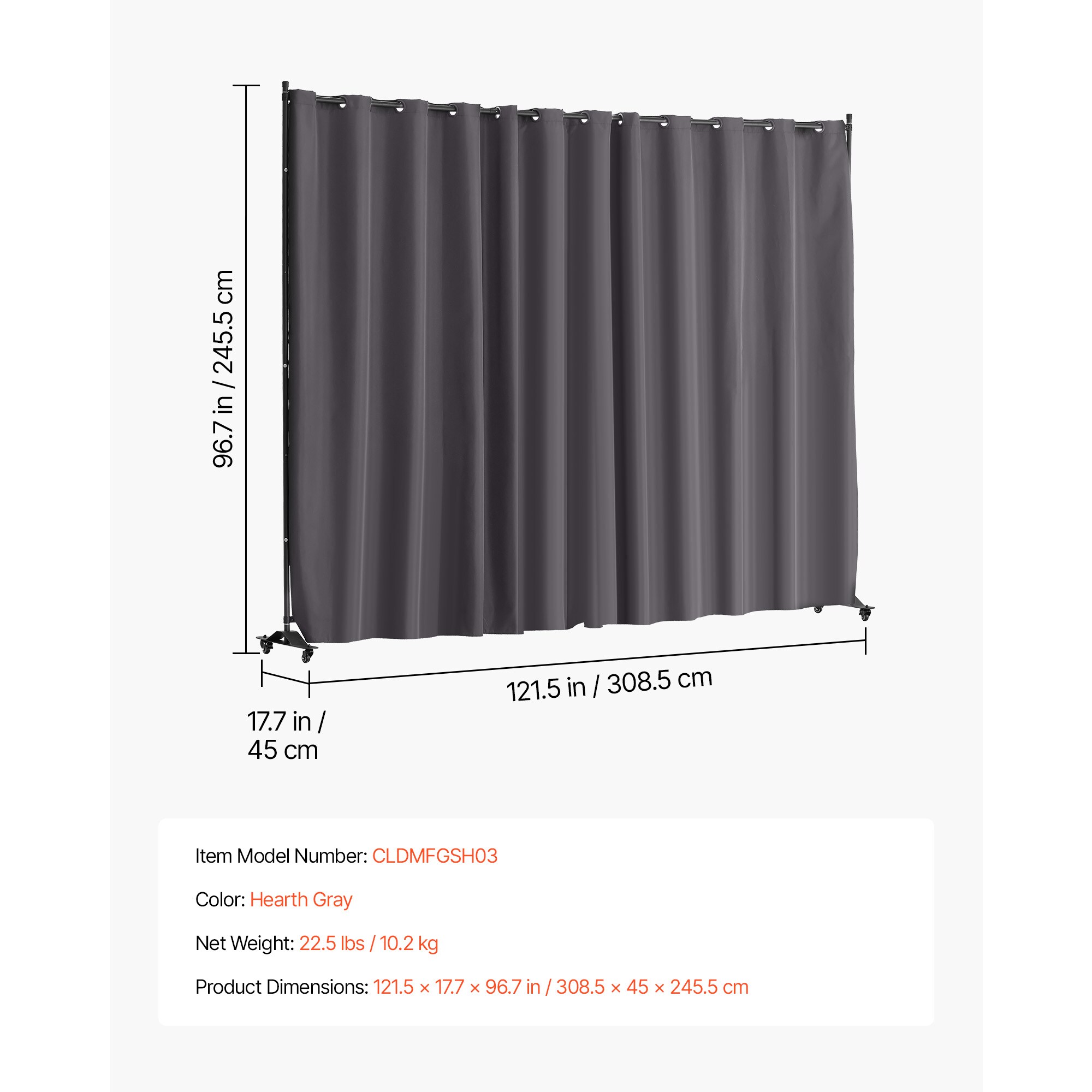 LUXEYARD DS-Y-YC-2102 Indoor-Privacy-Screens - View #5