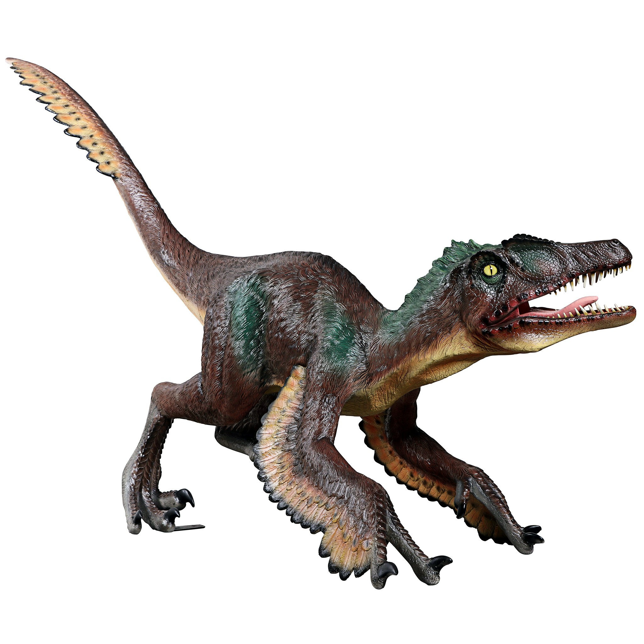 Design Toscano NE220079 65-Inches H x 98.5-Inches W Multiple colors/finishes Dinosaur Garden Statue