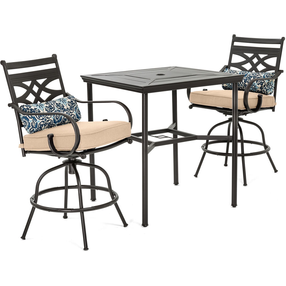 3 piece patio set bar height