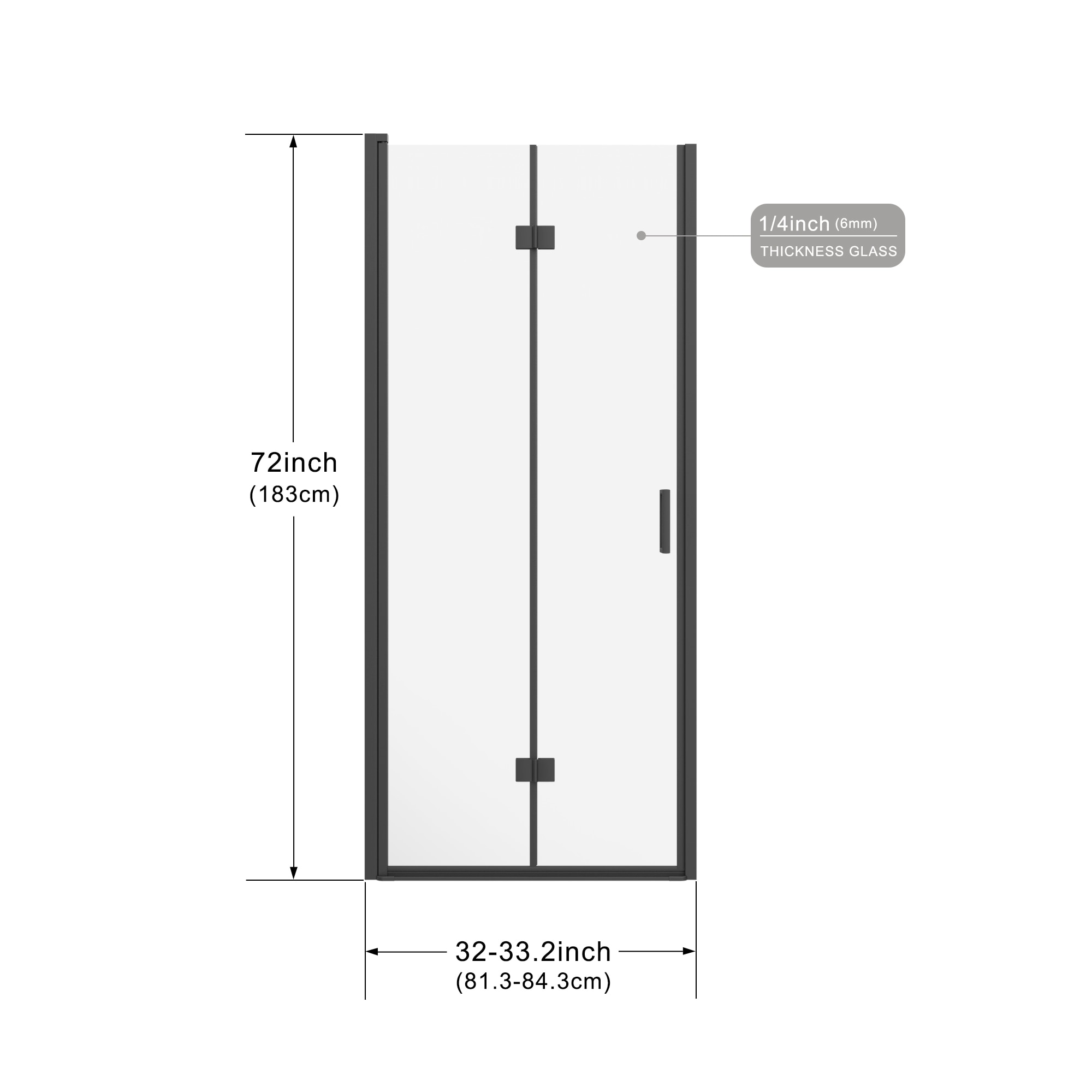 Dovelina FXLS0104-091619 Shower-Doors - View #3