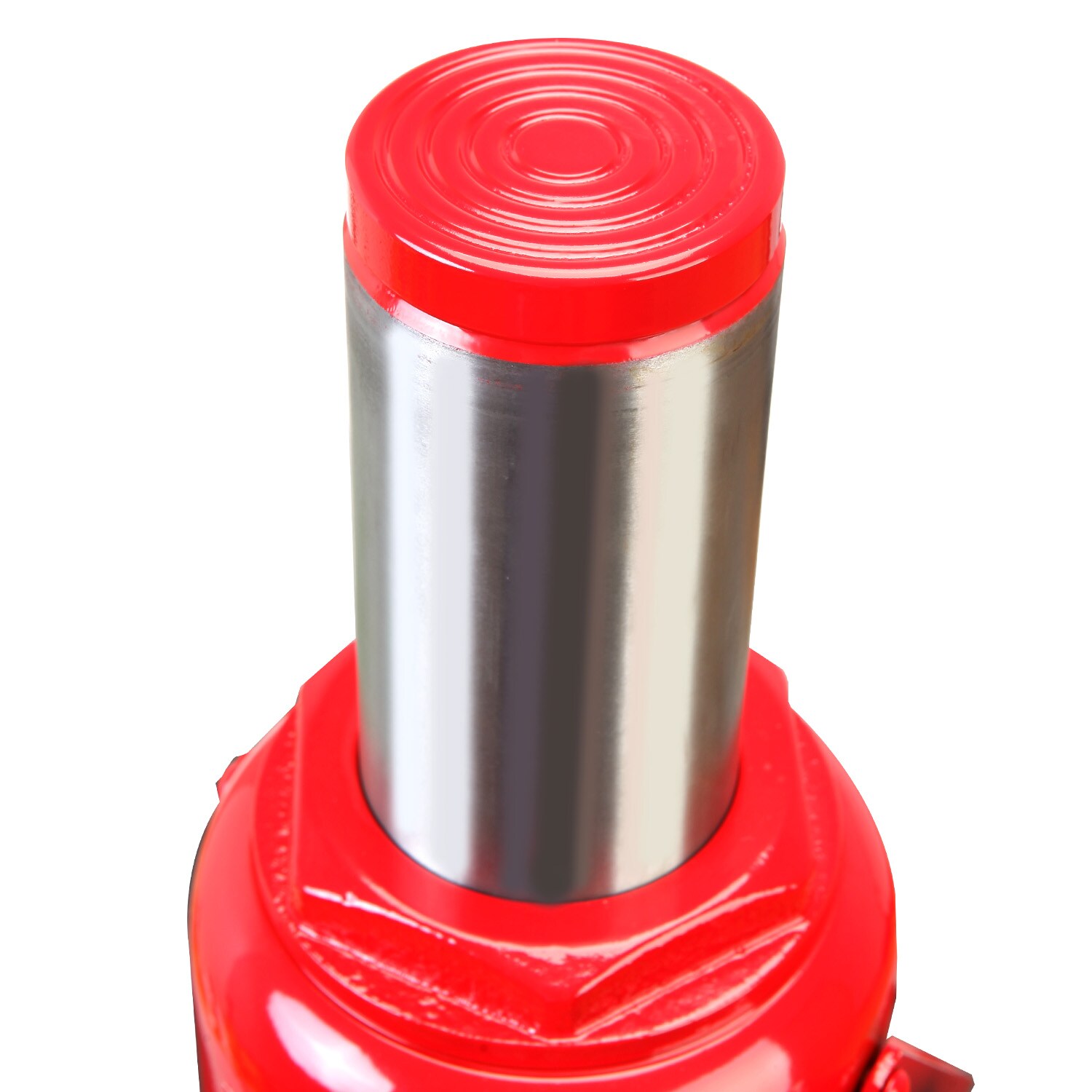 Big Red Red 30-Ton Steel Manual Hydraulic Bottle Jack in the Jacks