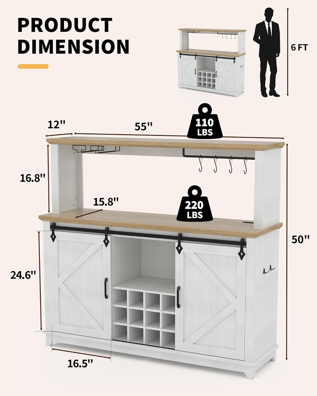 Qeetex QET-BC-CJ14 Home-Bars - View #2