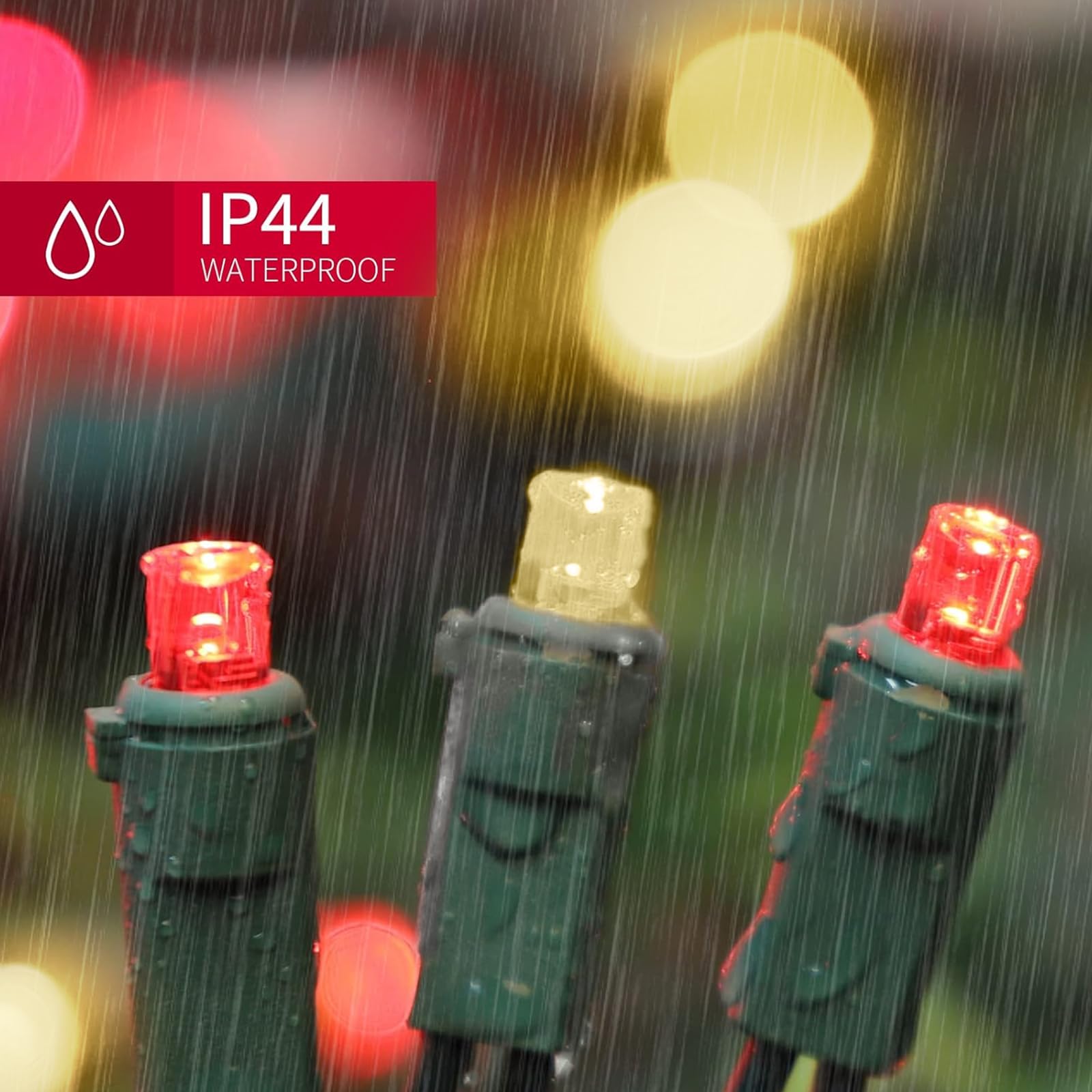 ITOPFOX Red Warm Valentine s String Lights Indoor Outdoor Waterproof 21 ...