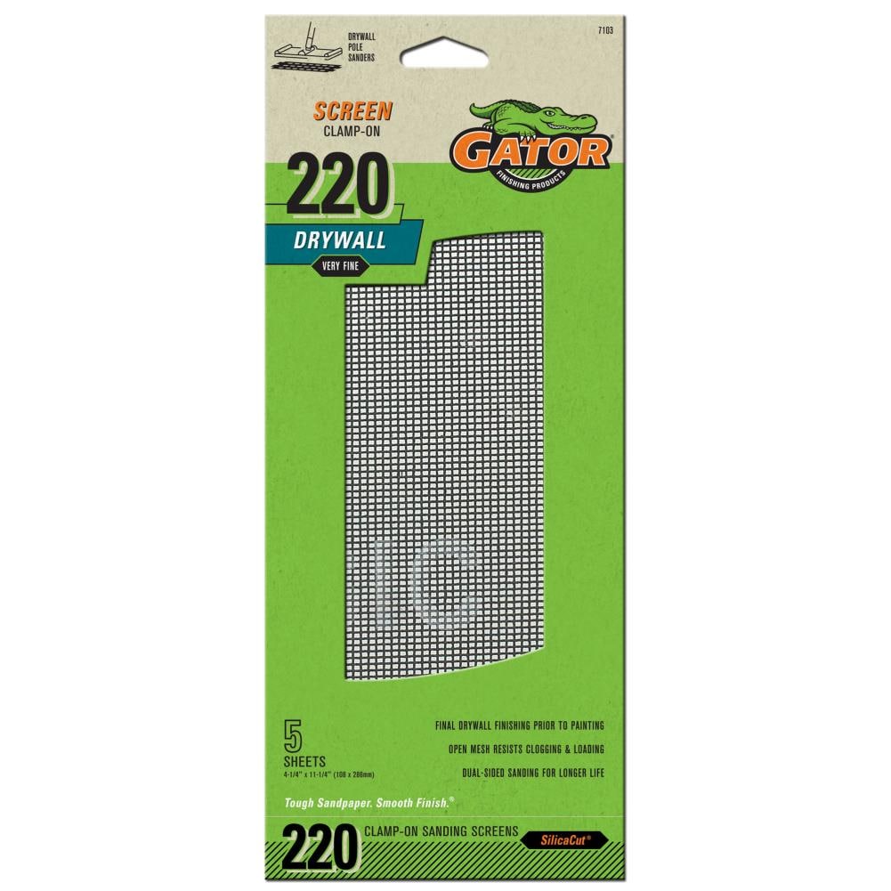 Gator 3-Inch x 5-Inch x 1-Inch Premium Multi-Surface Sanding Super Sponge -  7362, 1 Pack, 100 Grit