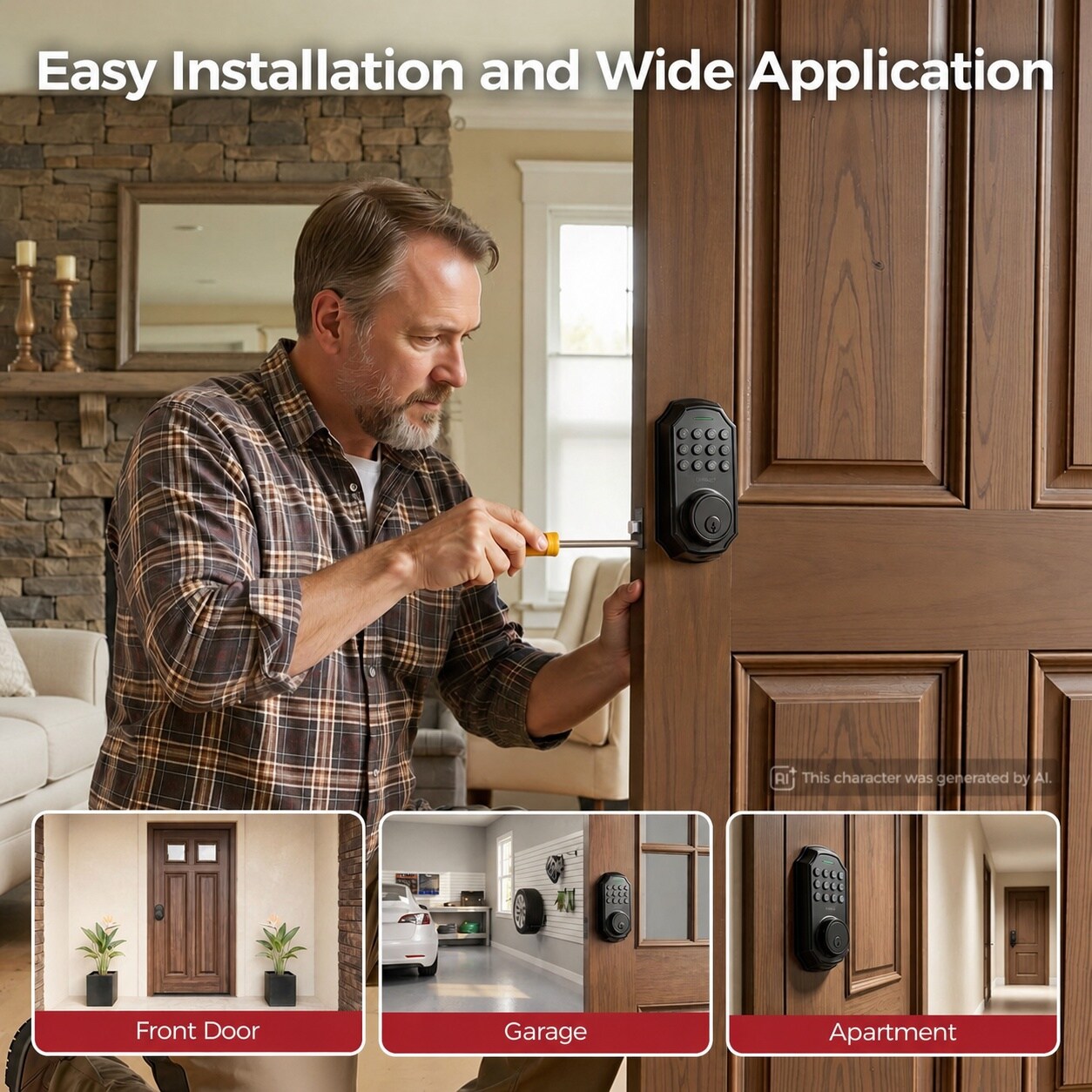 AOIZGMY LAZ0718Z025 Electronic-Door-Locks - View #8