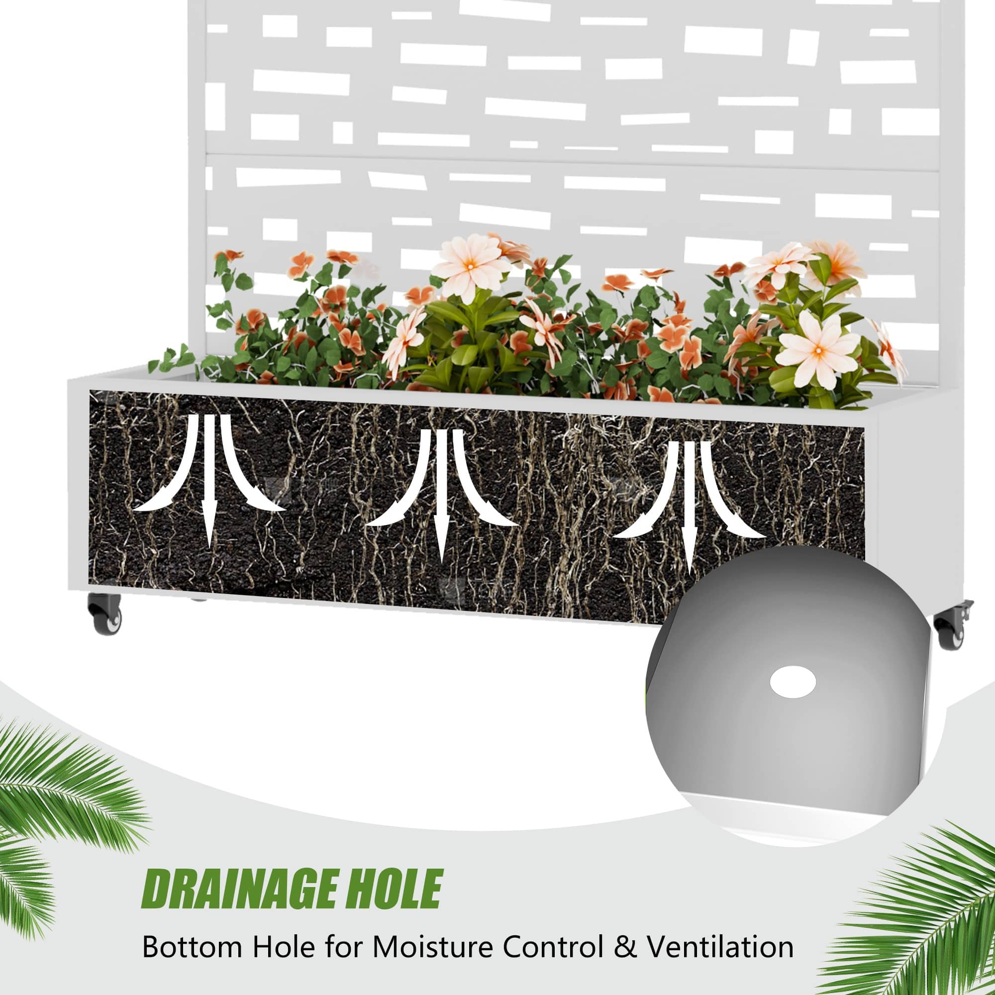 Misty Moon LW0406-SYJZZX-A75 Planter-Window-Box - View #7