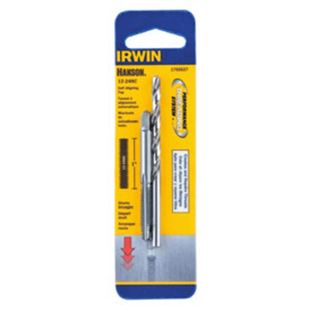 IRWIN 1765537 Hanson 2-Pack SAE Tap and Drill Set