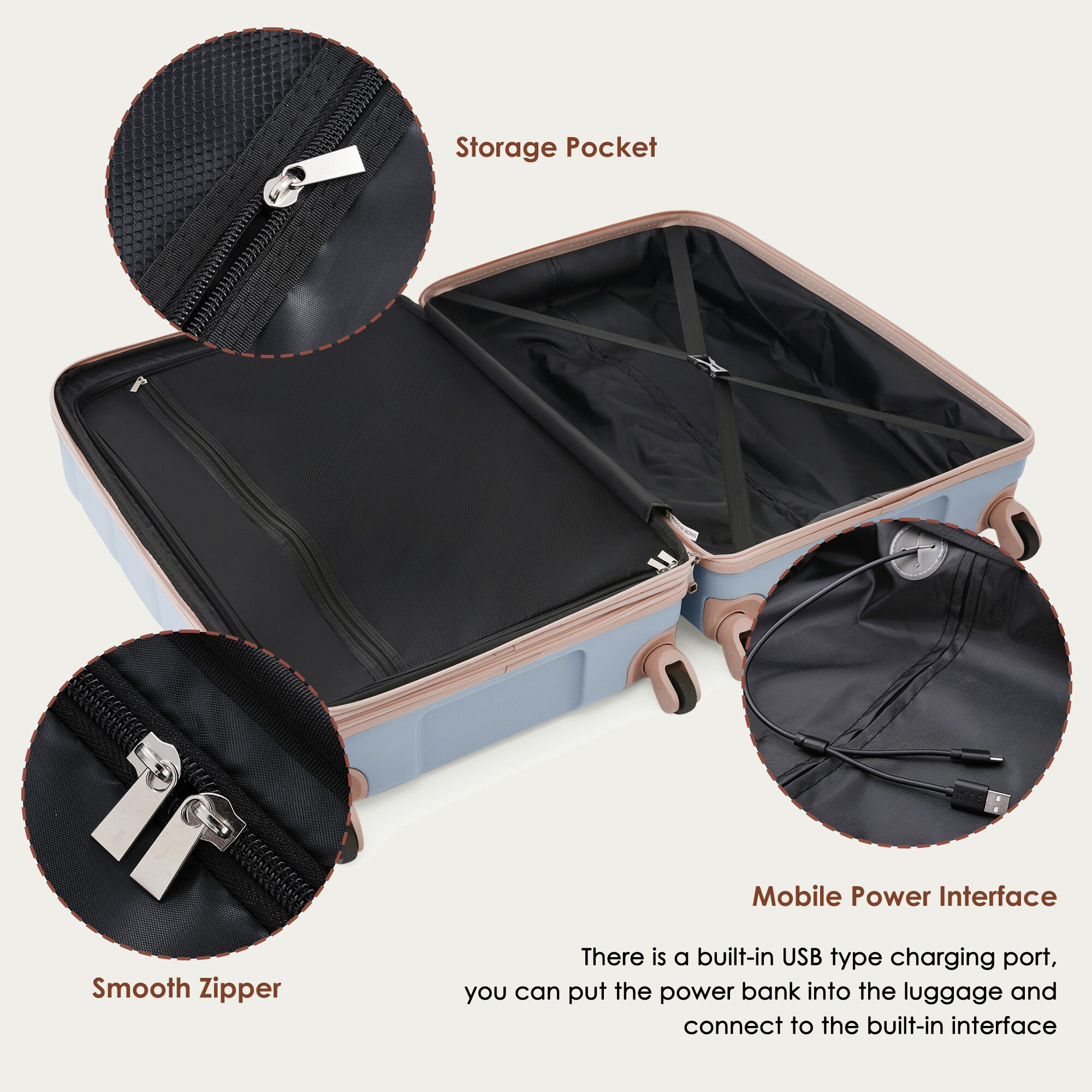 SINOFURN SYD9600012BG Luggage-And-Luggage-Sets - View #11
