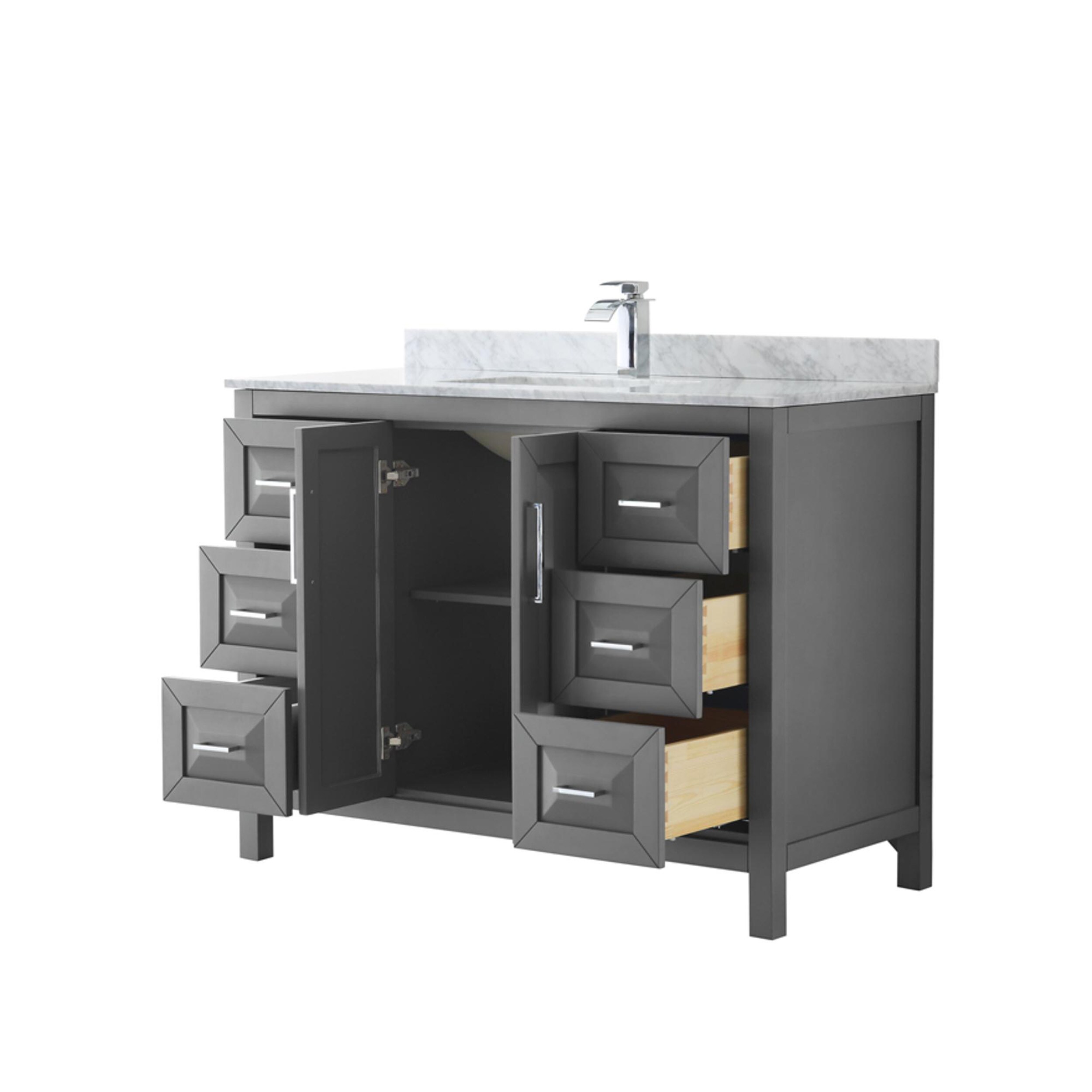 Wyndham Collection WCV252548SKGCMUNSMXX Bath-Vanity-Combo - View #2