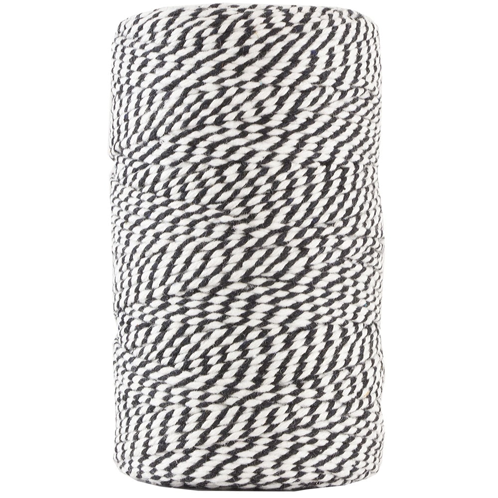 JAM Paper 327-ft Black and White Baker's Twine Jute Twine in the String &  Twine department at