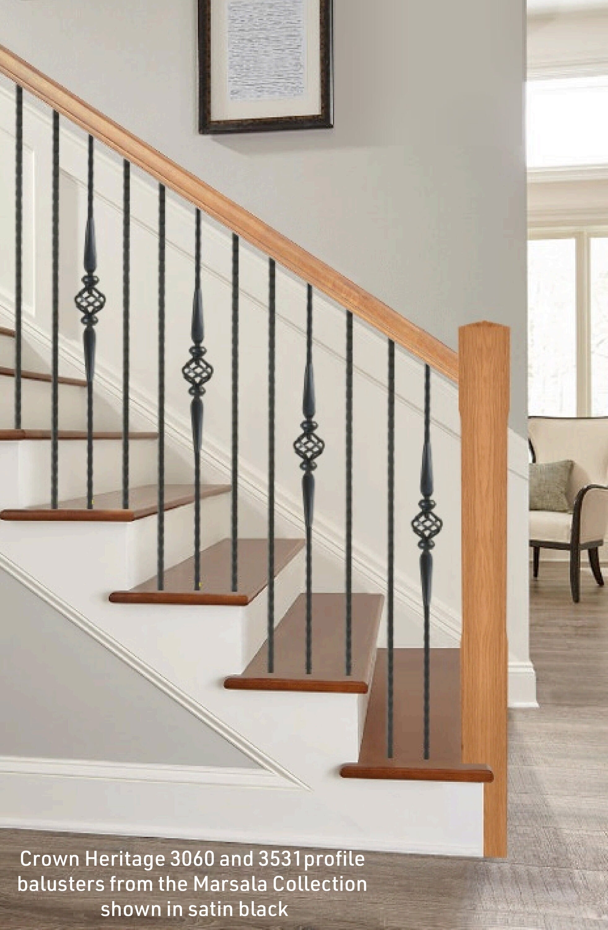 Crown Heritage 4583531RB44 Interior-Stairpart-Balusters - View #5