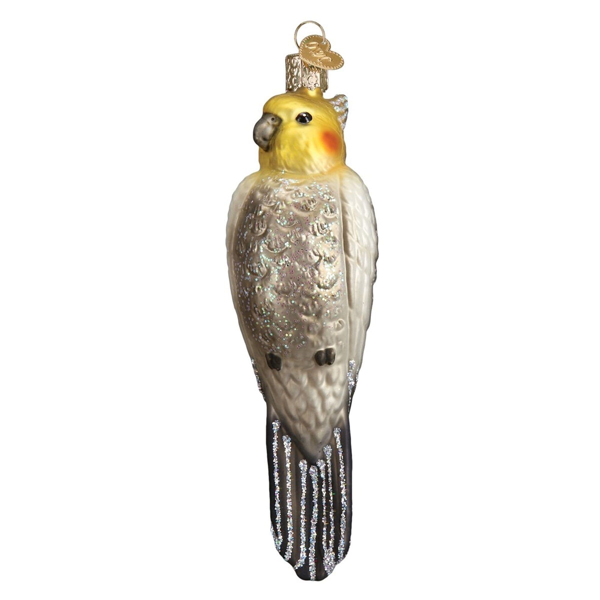 Old World Christmas 729343161093 Glass Blown Ornament for Christmas Tree - Cockatiel