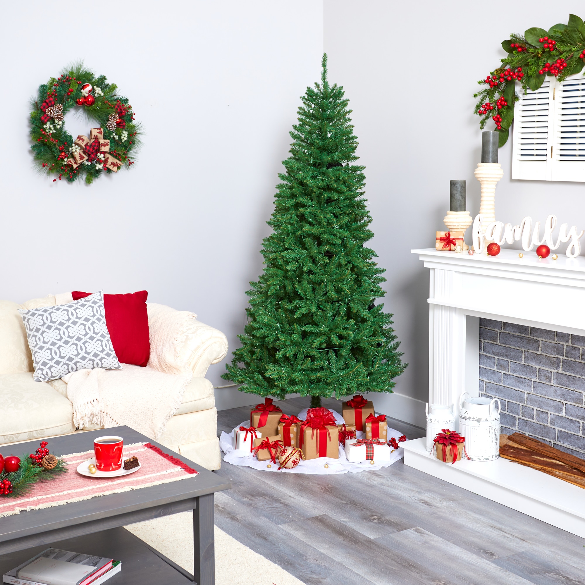 Nearly Natural T1607 Artificial-Christmas-Trees - View #8