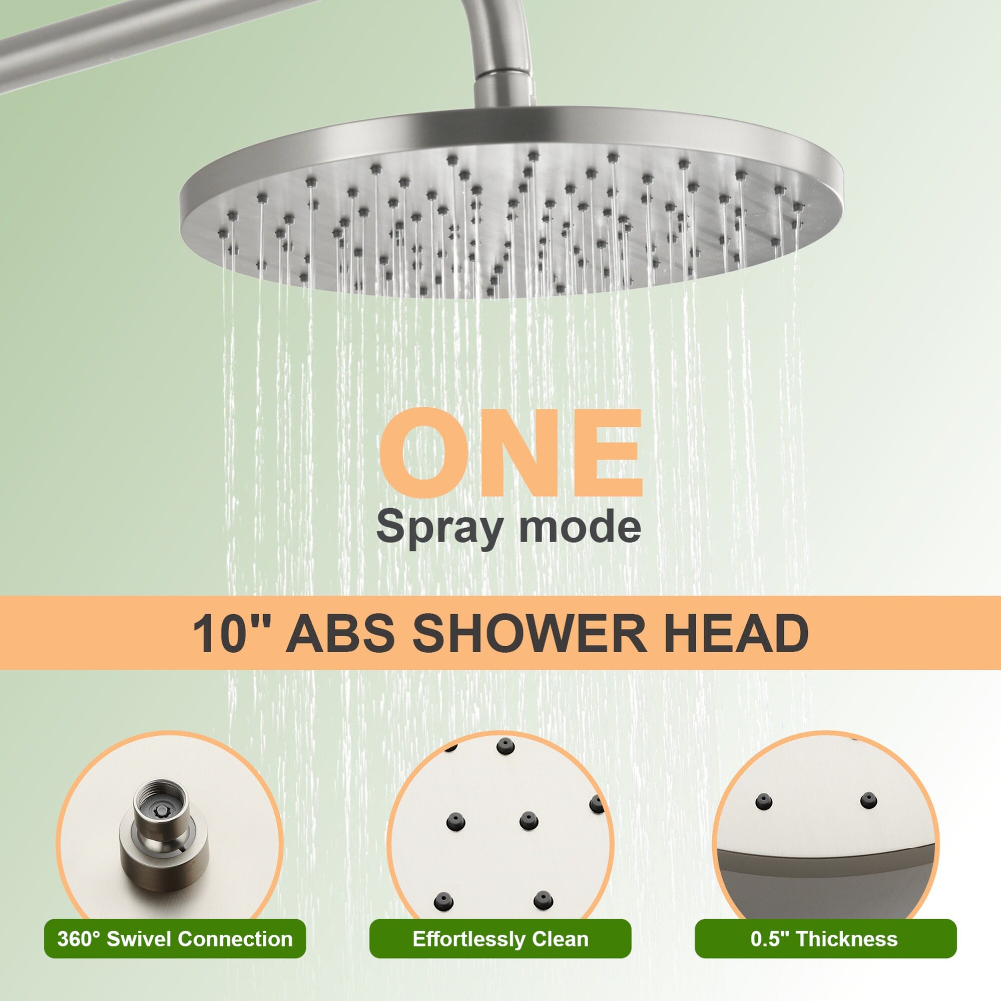Boyel Living BLFA012BN Showerhead-Bar-Panels - View #8
