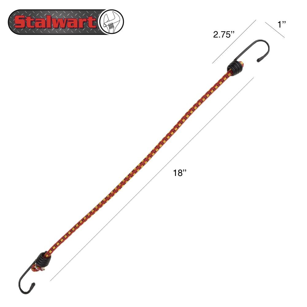 Baohd 1/2/3/5 6mm Elastic Bungee Rope Shock Cord Tie Down Roof
