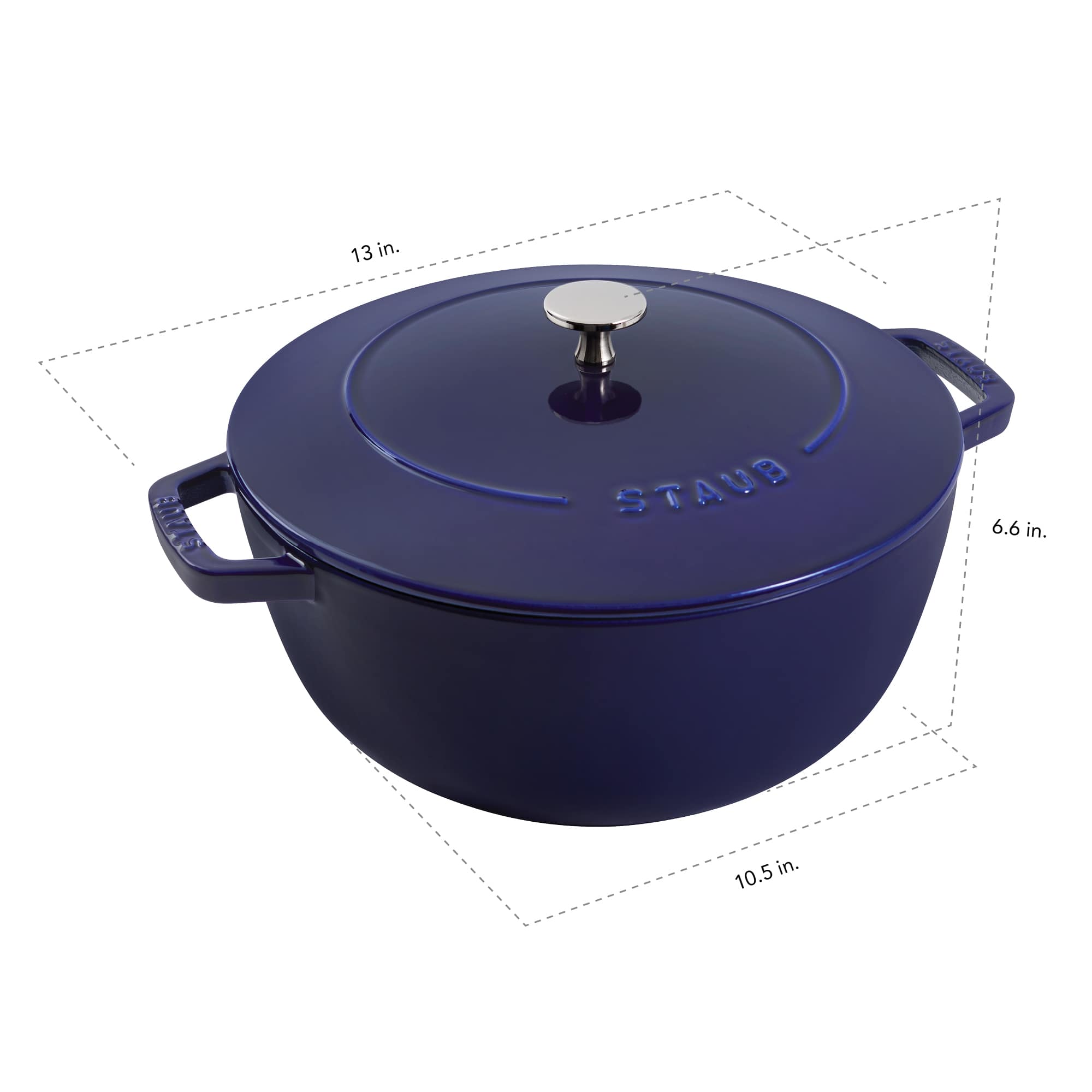 STAUB Cast Iron Essential French Oven Dutch Oven 5quart serves 56