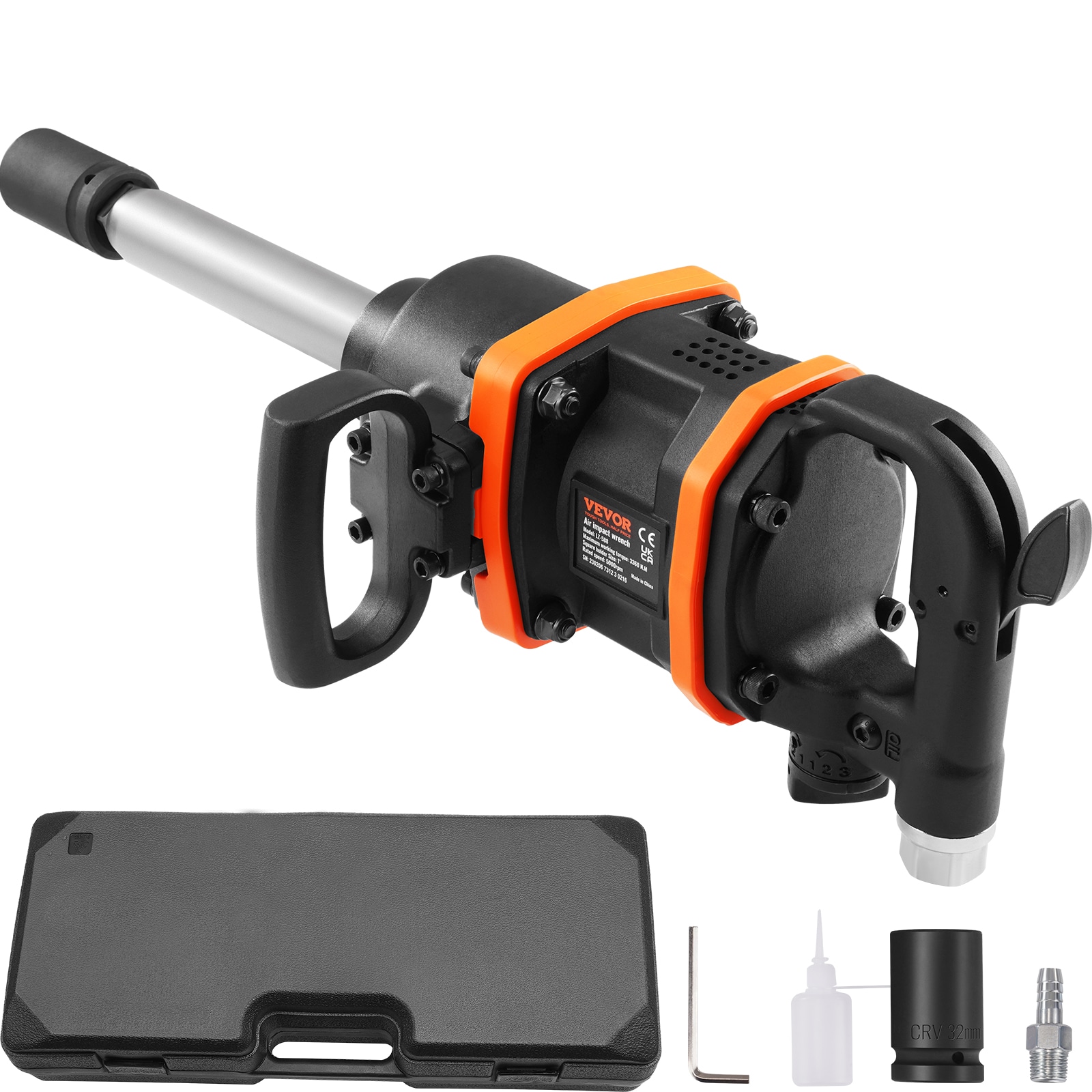 VEVOR 1-in 2900-ft lb Air Impact Wrench in the Air Impact Wrenches