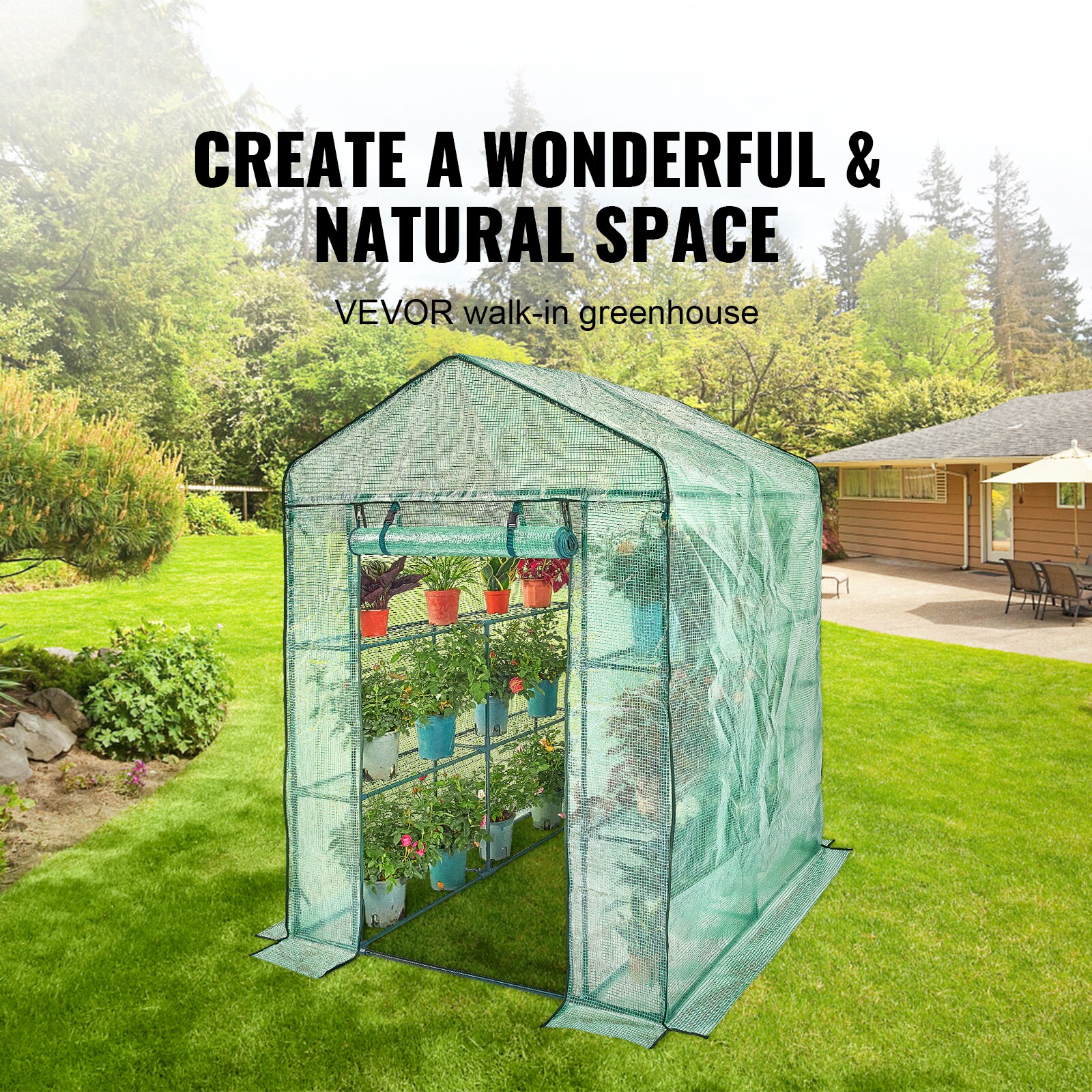 VEVOR SCZXJZWSFMTC01695V0 greenhouses - View #2