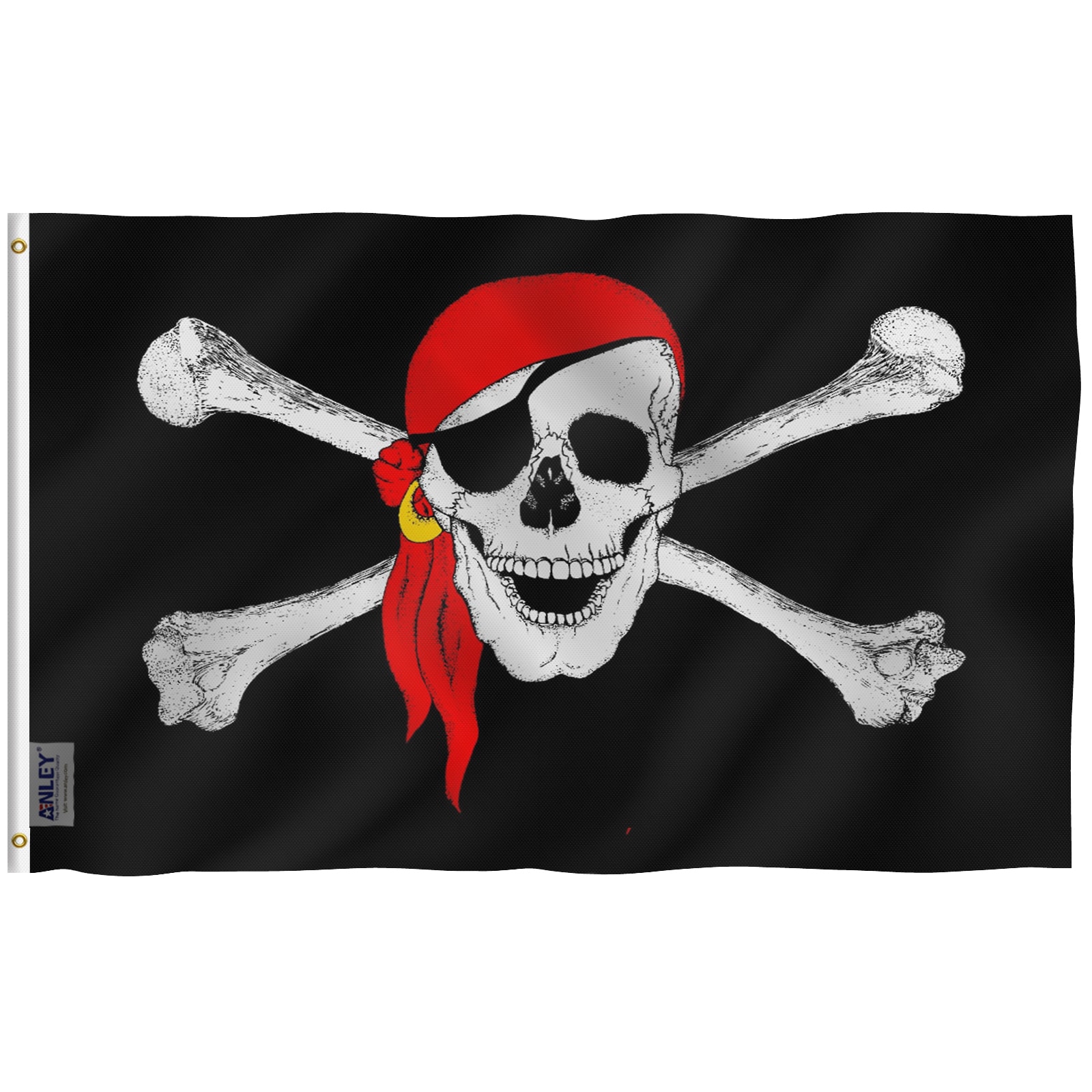 Pirate Flag IV Unique Design Print High Quality Materials Size 3x5
