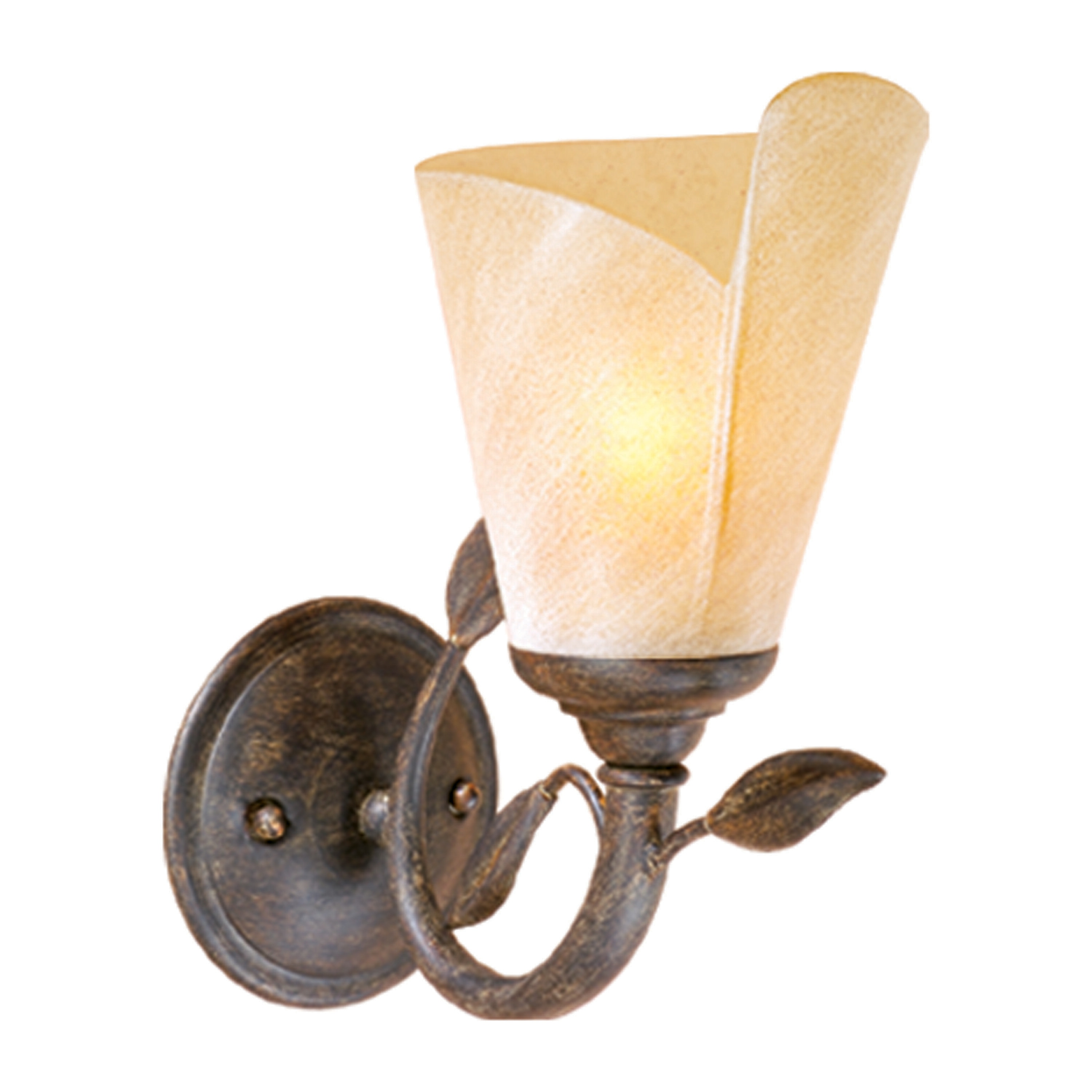Cascadia CP-VLU001BW Capri 5.5-Inches Matte Bronze Rustic Vanity light