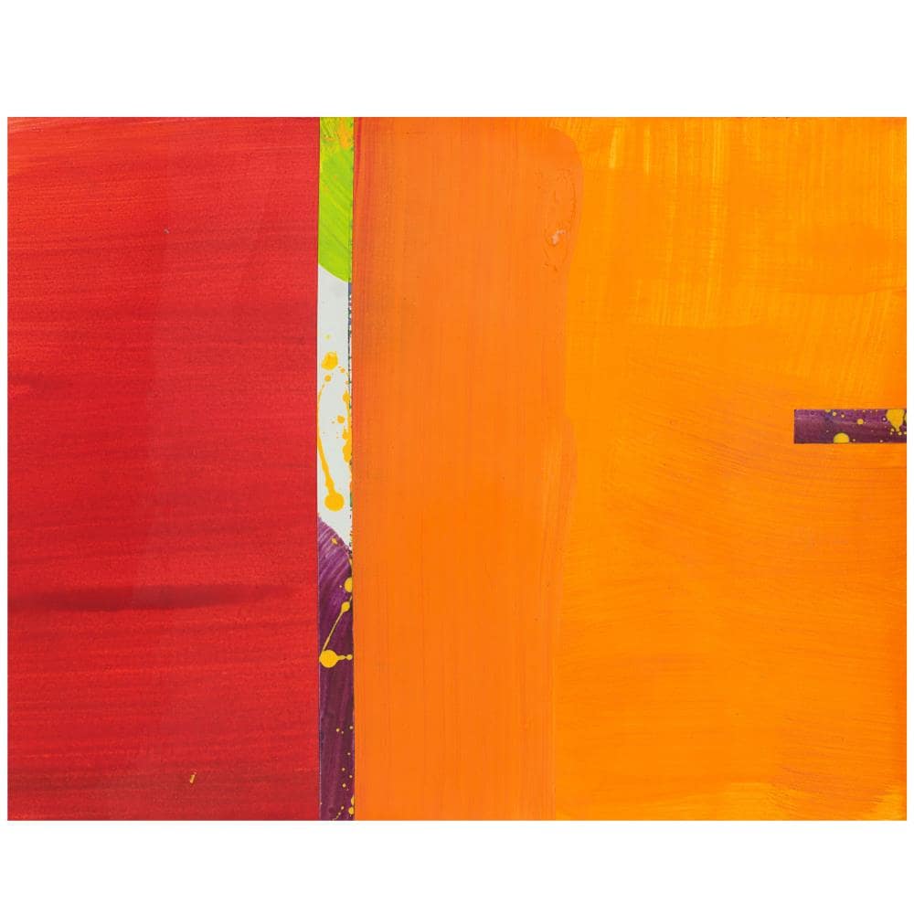 Red Lantern CAN-ART-GITA60 35.5-in H x 47.5-in W Abstract Print on Canvas