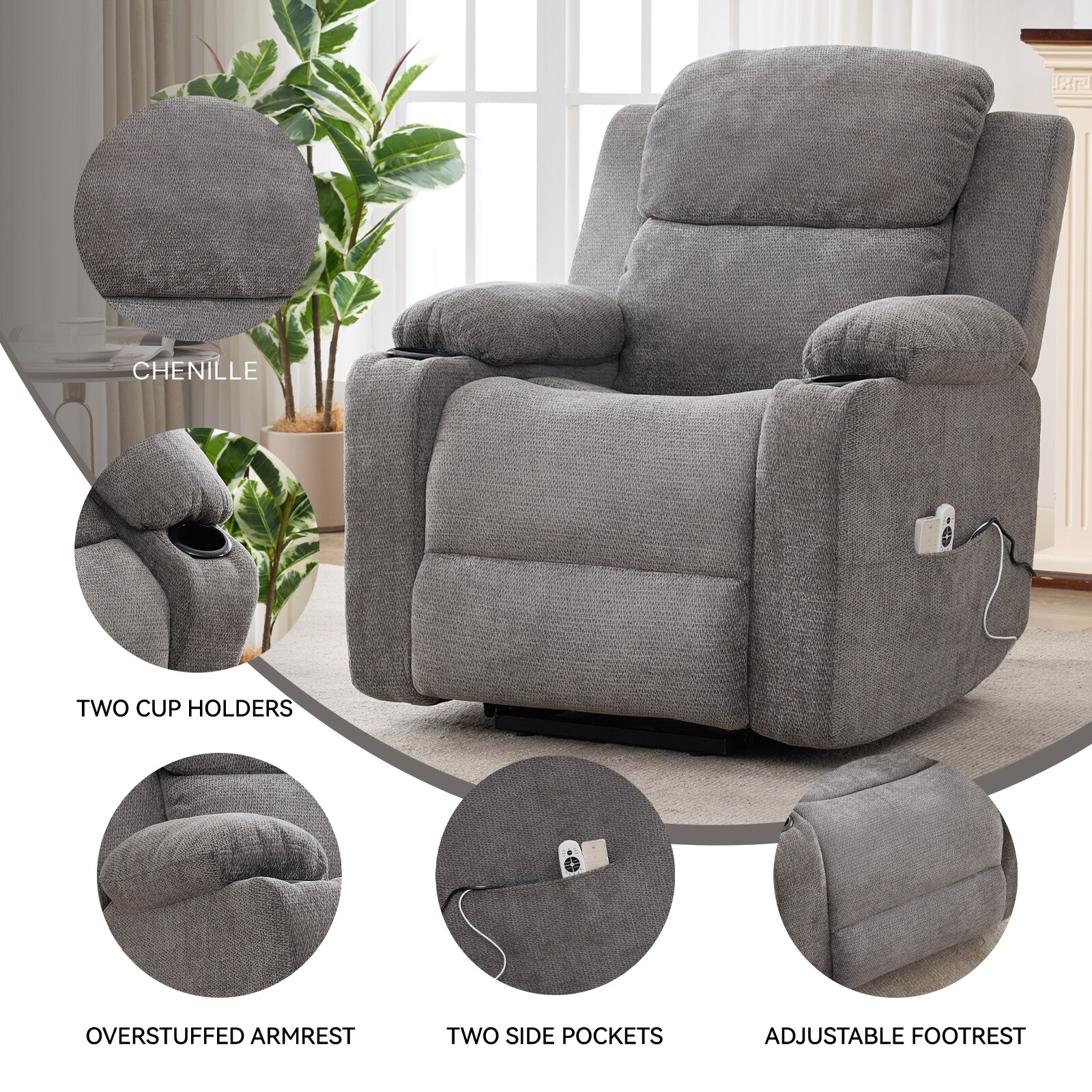 Clihome CL-VA90945 recliners - View #4