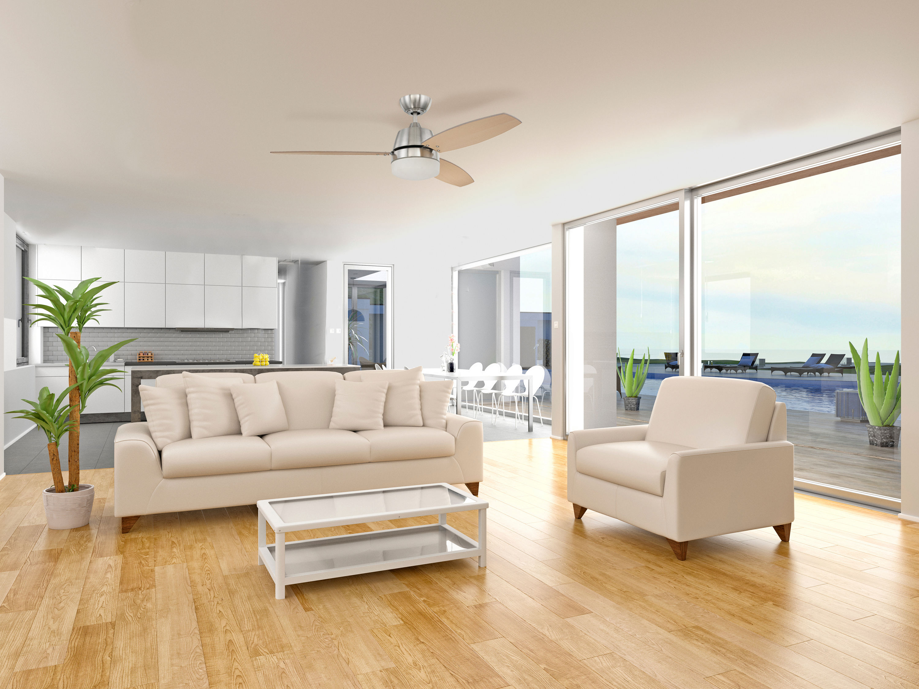 Craftmade BEL52BNK3-LED-UCI Ceiling-Fans - View #6