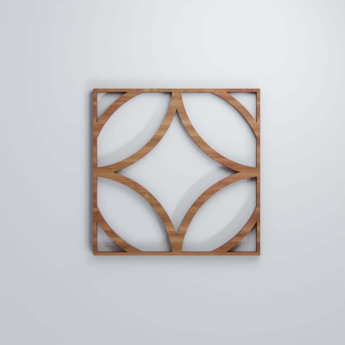 Ekena Millwork WALW08X08X0375CROWA Wall-Panels - View #2