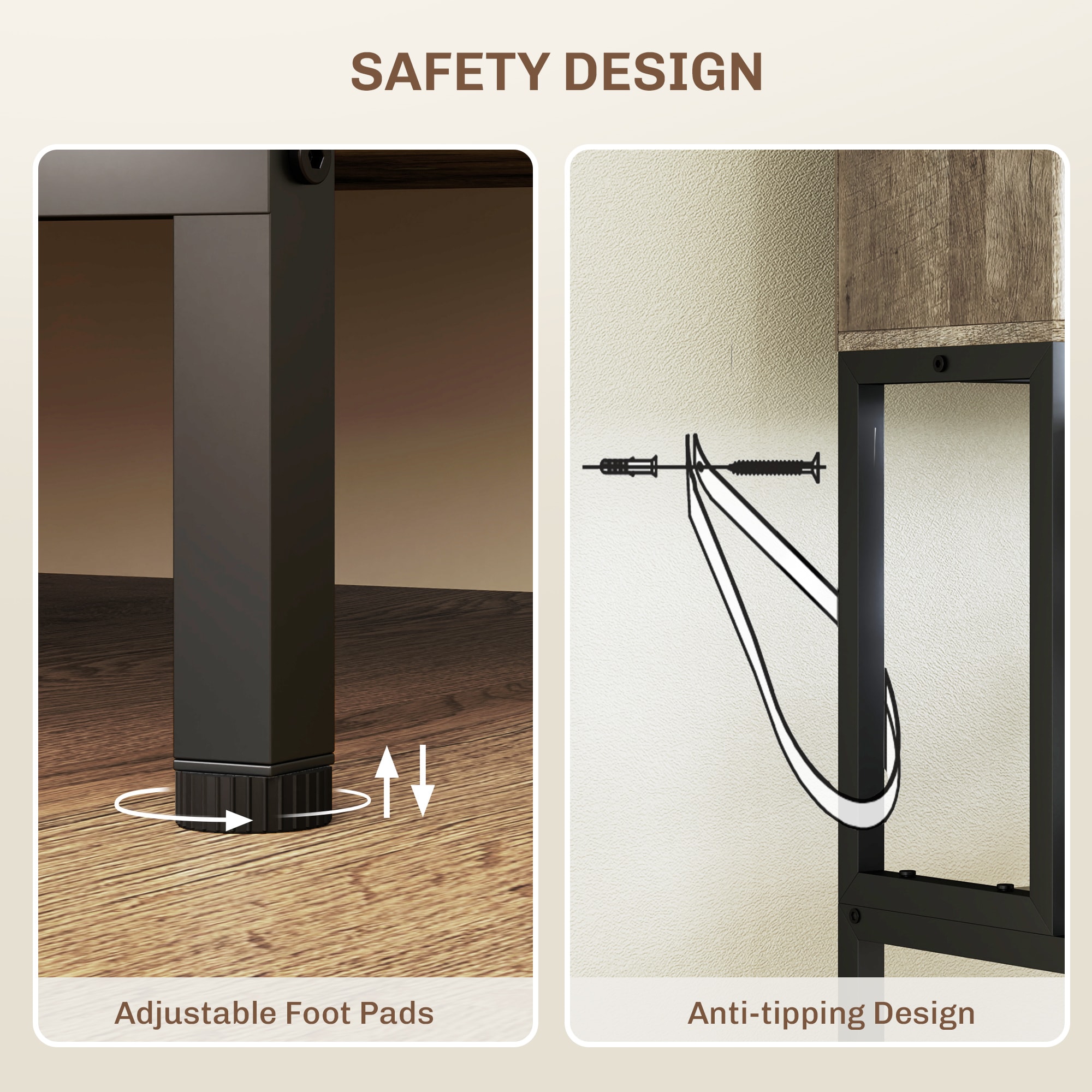 HomCom 801-378V80GY Pot-Racks - View #5