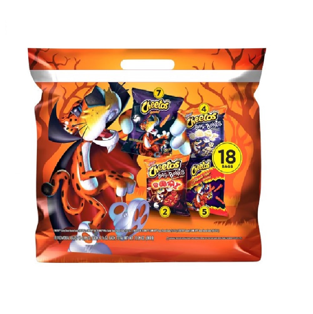 Buy Cheetos limited-edition Cheetos Bag of s White Cheddar For  Halloween(FOUR SKELETON SHAPES)(ONE 8 OUNCE BAG) Online at desertcartINDIA