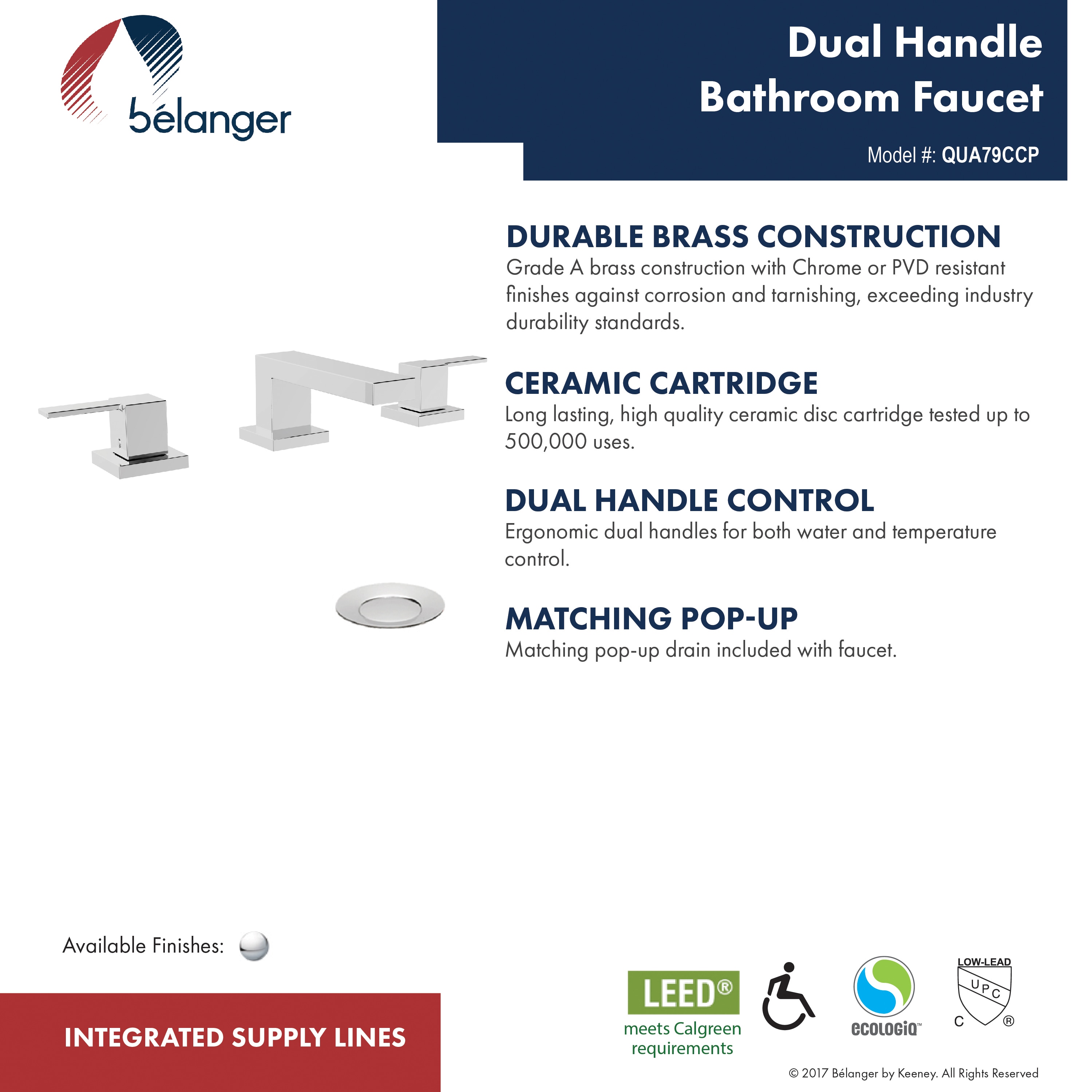 Belanger QUA79CCP Lavatory-Faucets - View #6