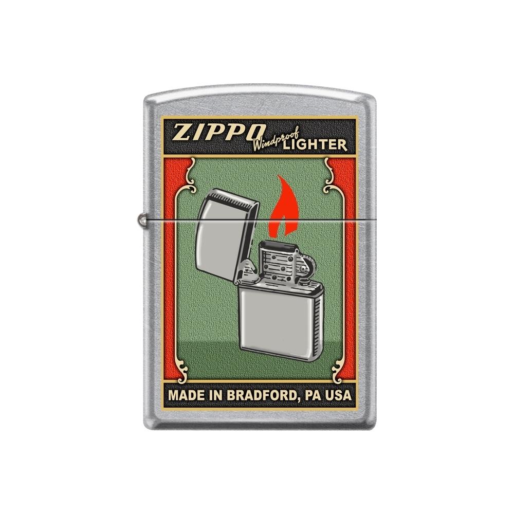 ZIPPO Zippo Manufacturing ZIP-207CI403617 2019 Green Poster Lighter ...