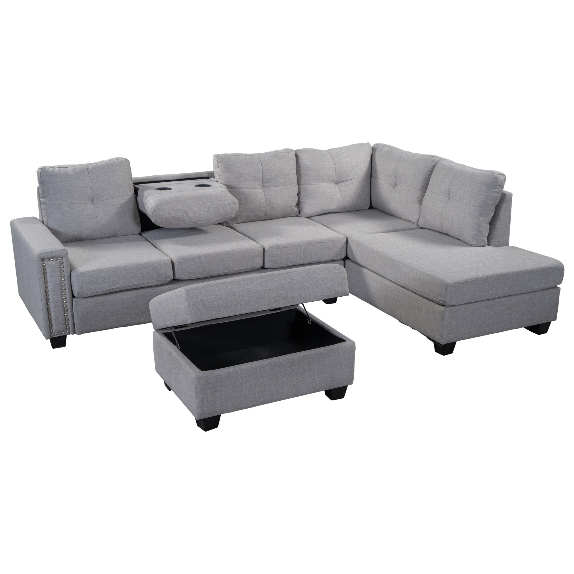 ModernLuxe L-SG000380AAR Sofas-Loveseats - View #9