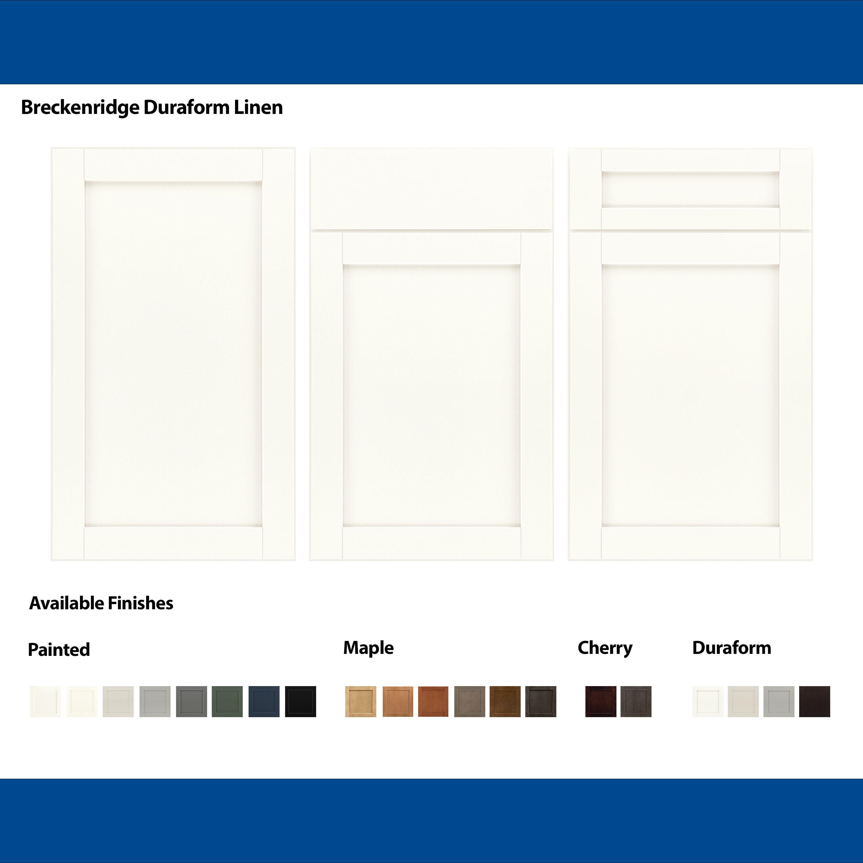 Shenandoah Breckenridge 14.5625-in W x 14.5-in H Linen Laminate Kitchen ...